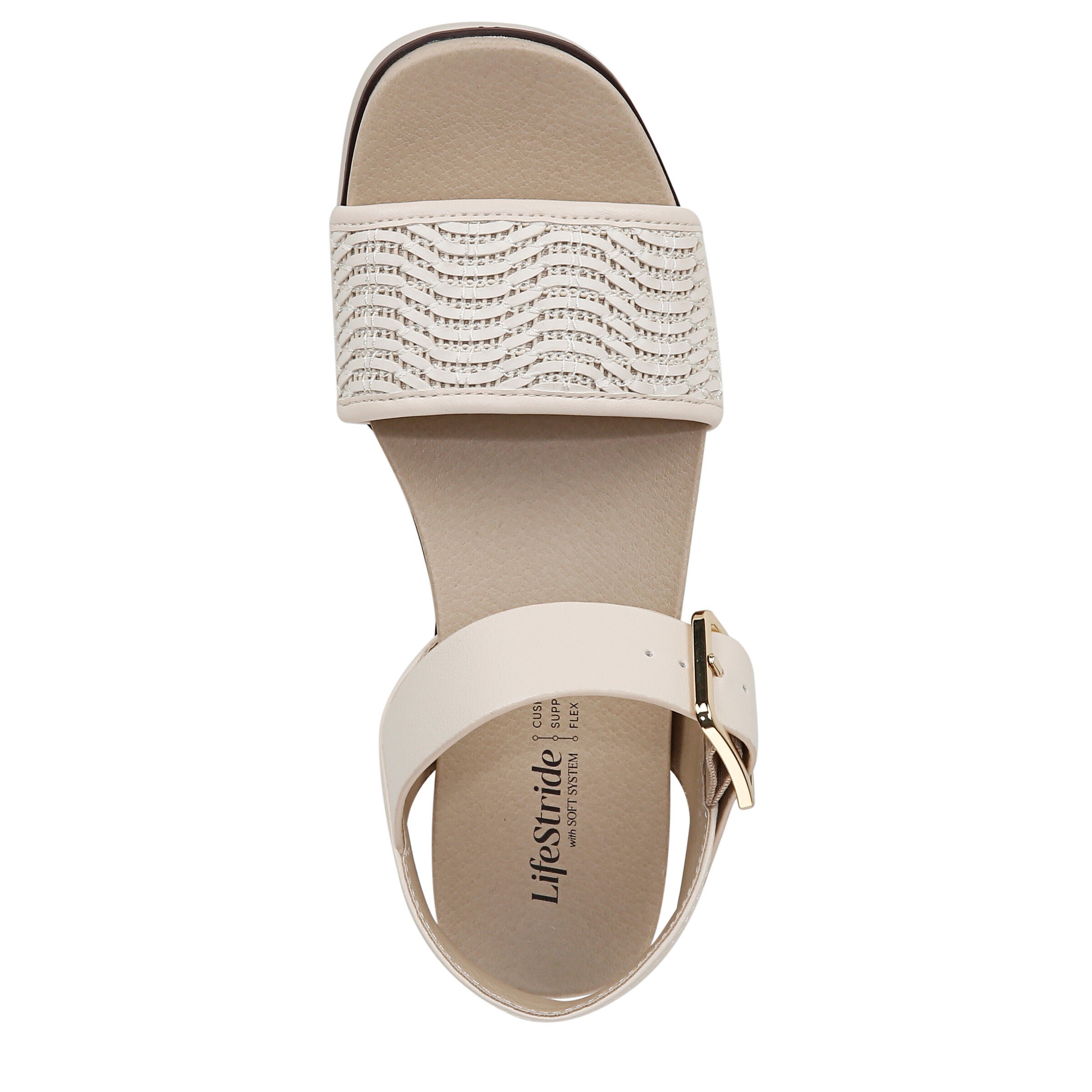 Gillian2 Sandal, CREME BEIGE, alternate image number 6