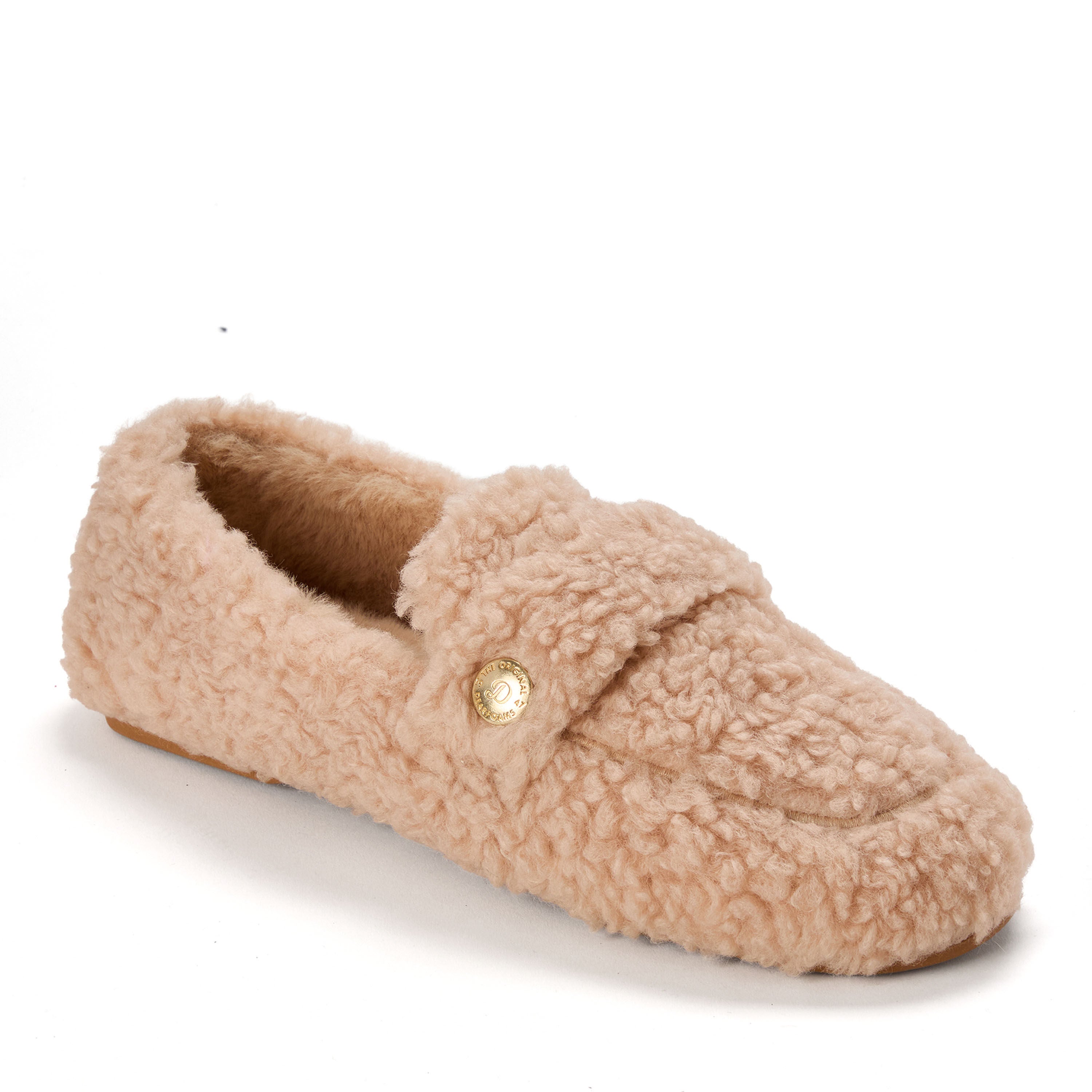Madeline Luxe Teddy Loafer, LATTE, hi-res image number 0