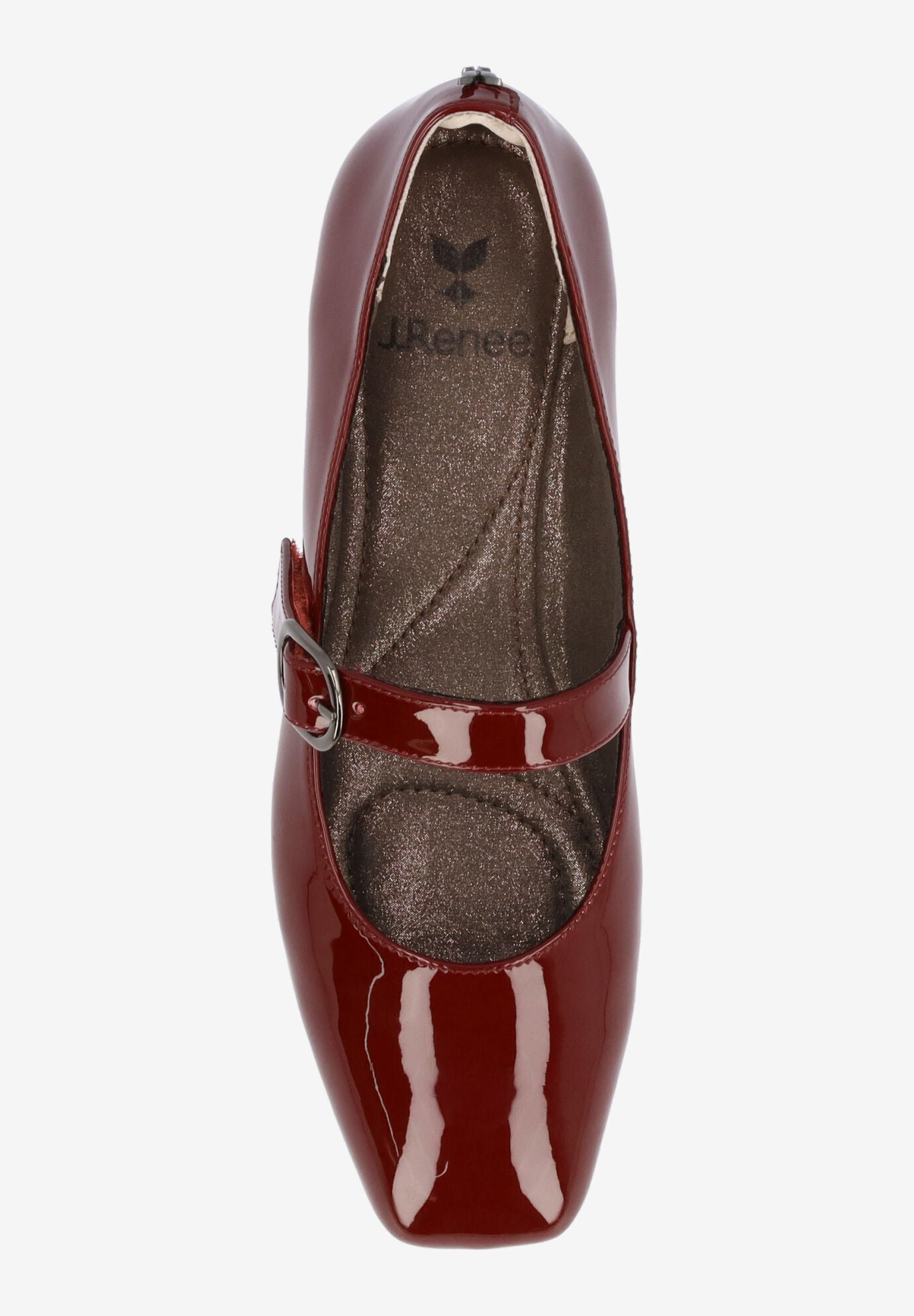 Faron Mary Jane Flat, DARK CHERRY, alternate image number 1