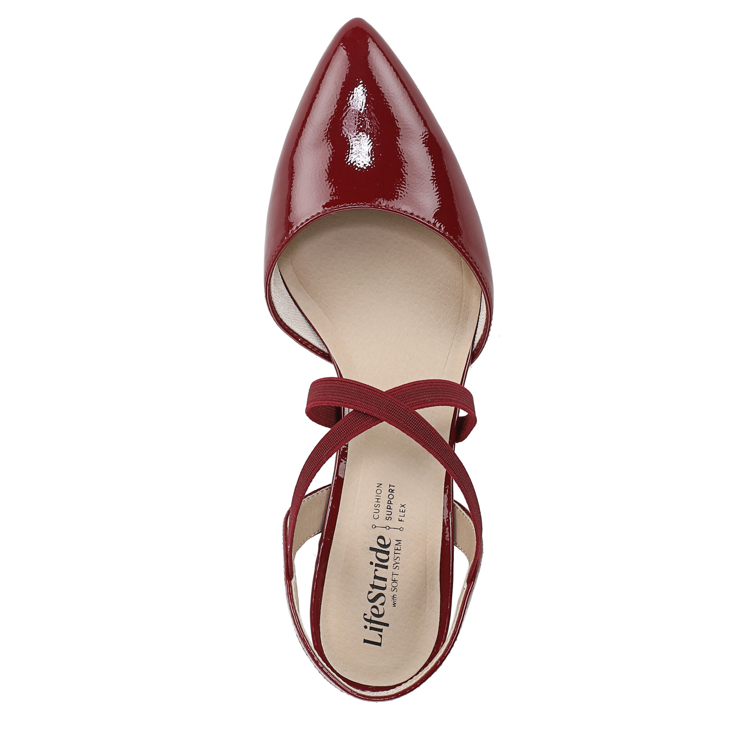 April Heel, DARK CHERRY LEATHER, alternate image number 6