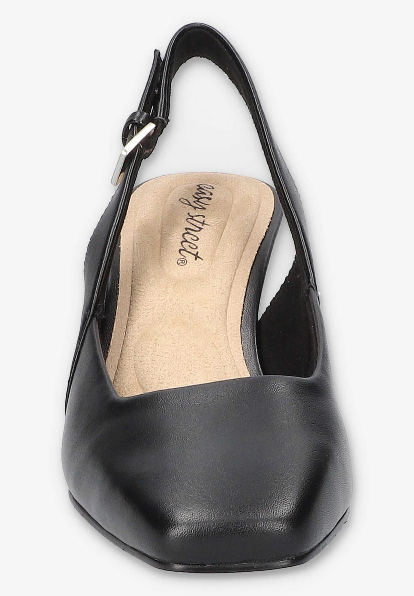 Ritsa Square Toe Slingback Pump, BLACK, on-hover image number 1