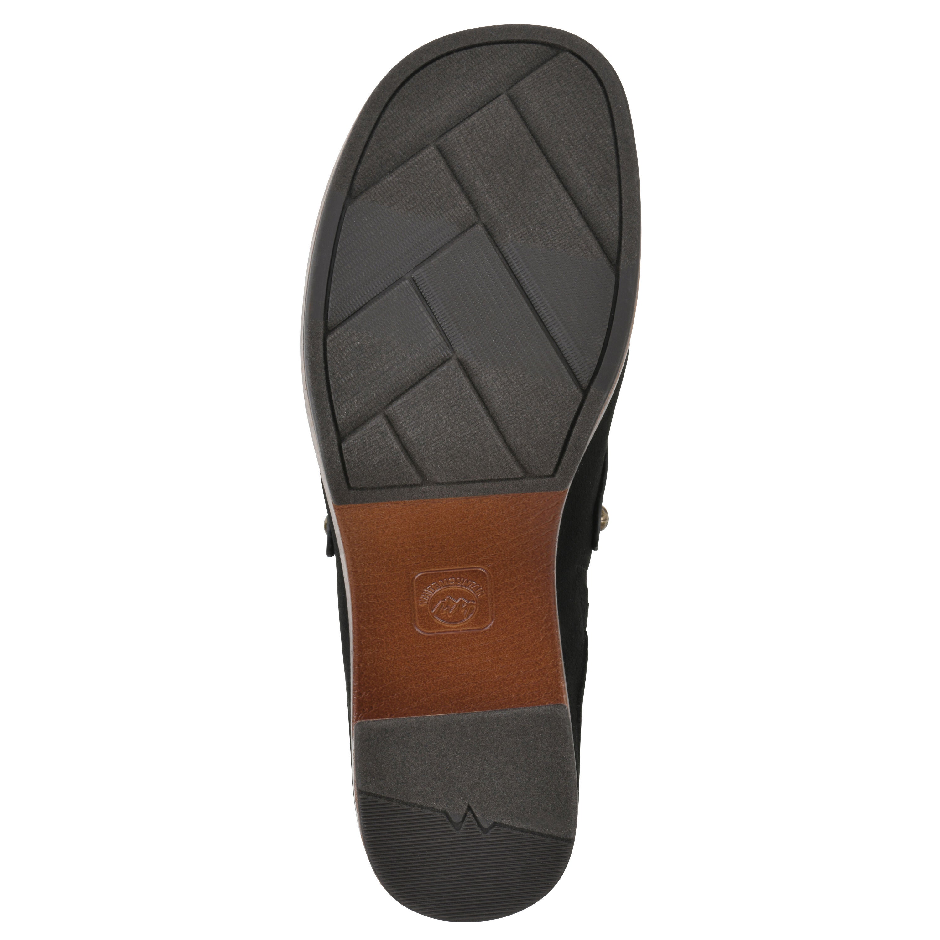 Barleys Platform Heel Clog, BLACK MULTI, alternate image number 5