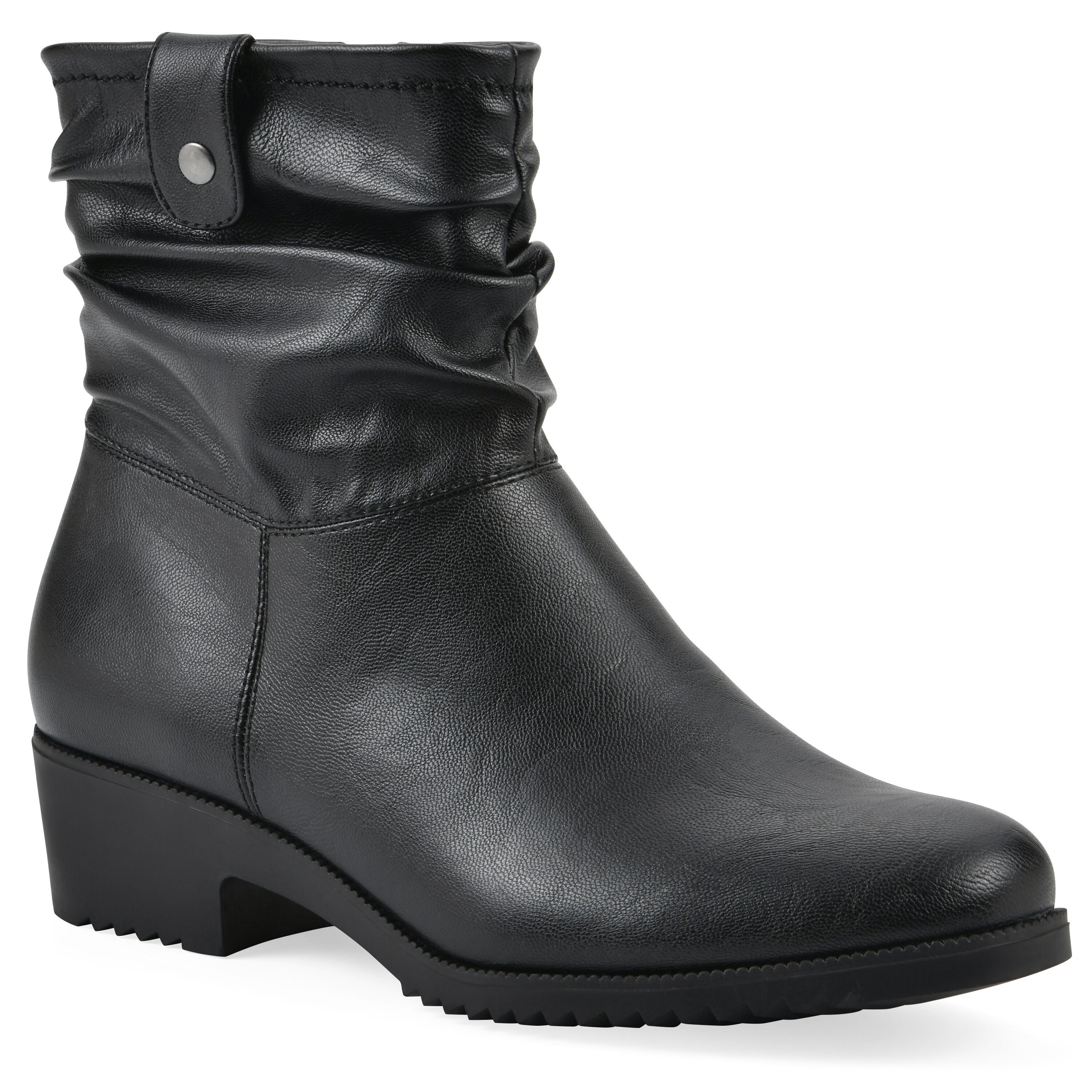 Dunia Bootie, BLACK SMOOTH, hi-res image number 0