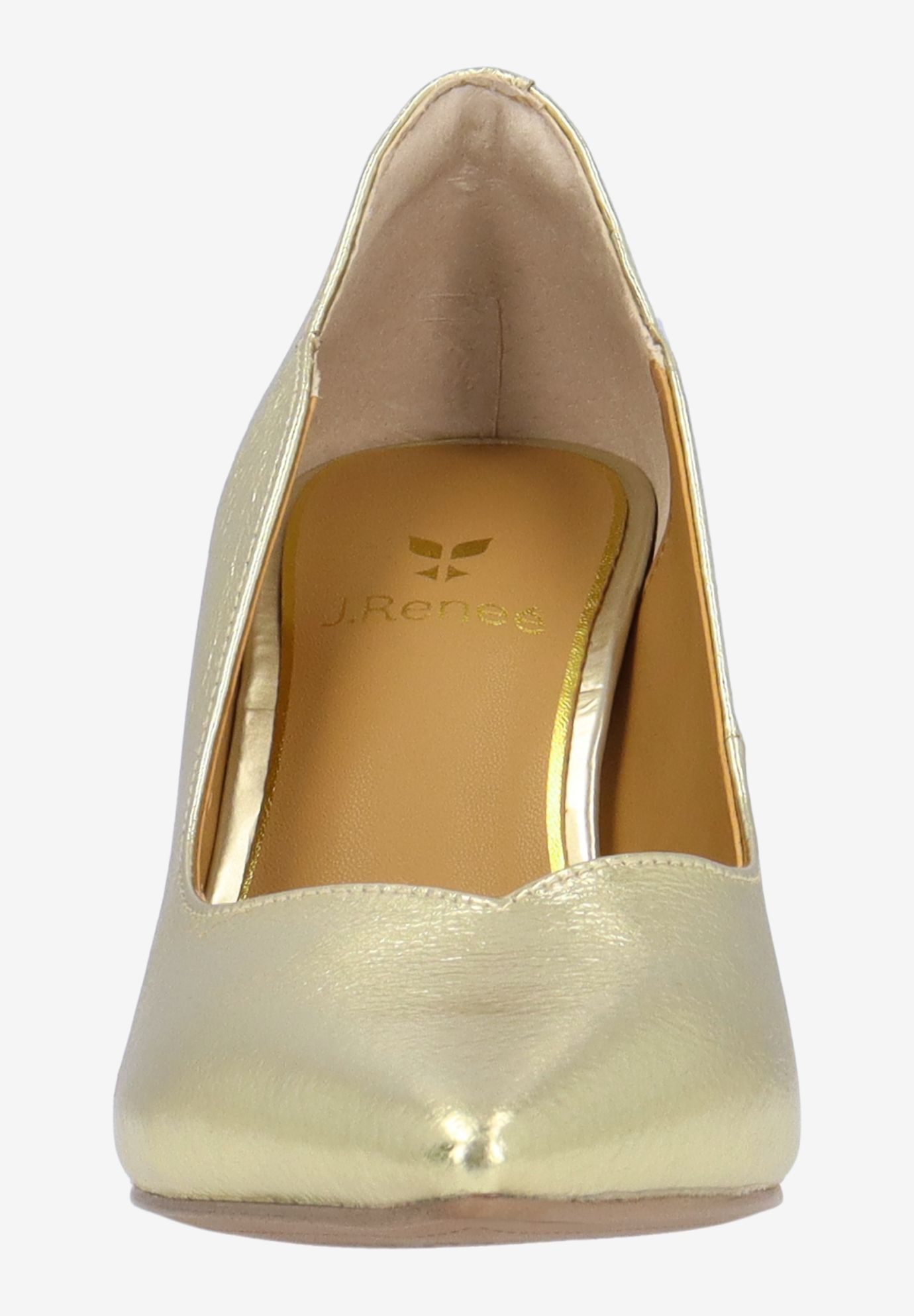 Lunessa Slip On Pump, GOLD, alternate image number 2