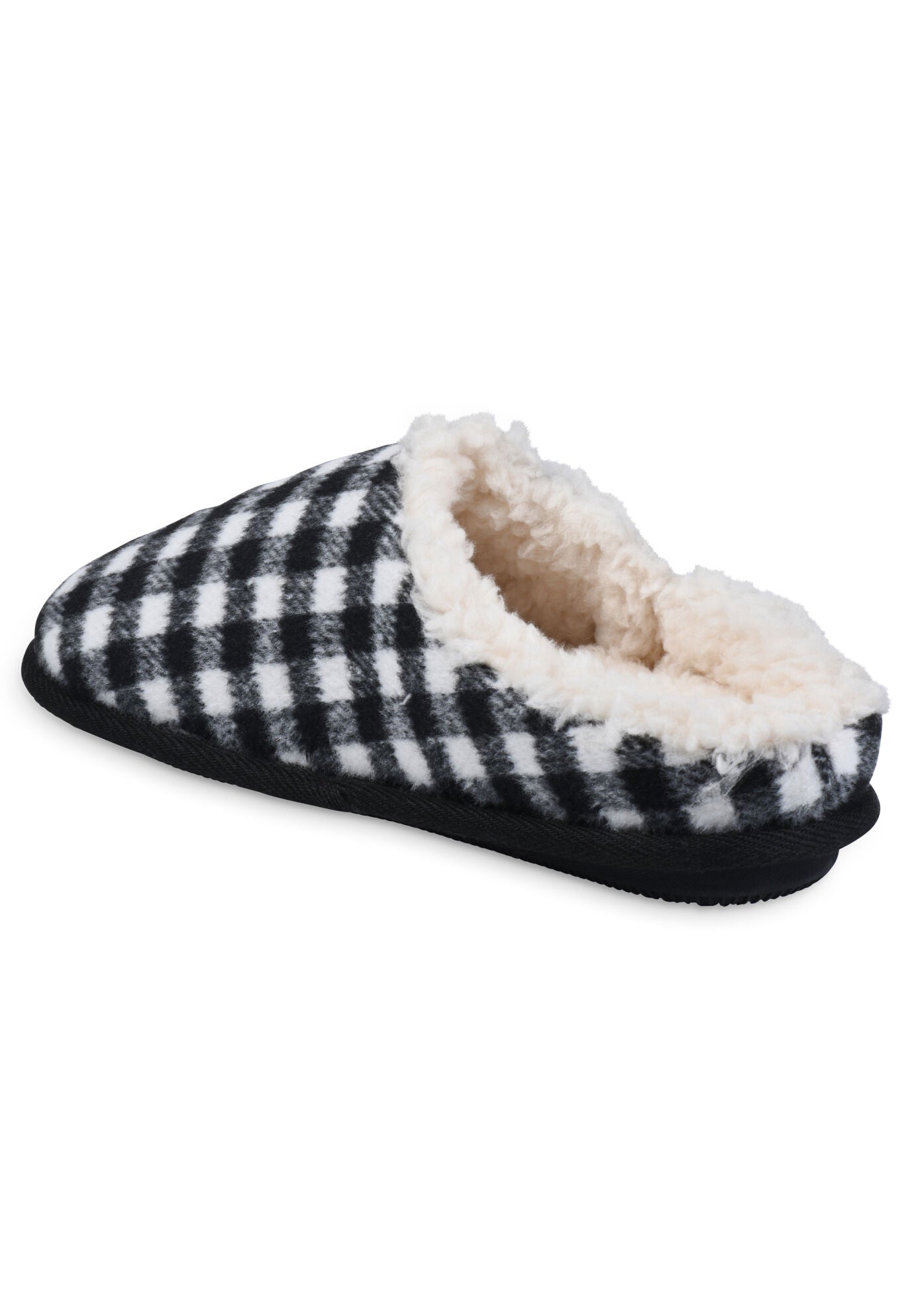 Buffalo Plaid Clog Slipper, , on-hover image number 1