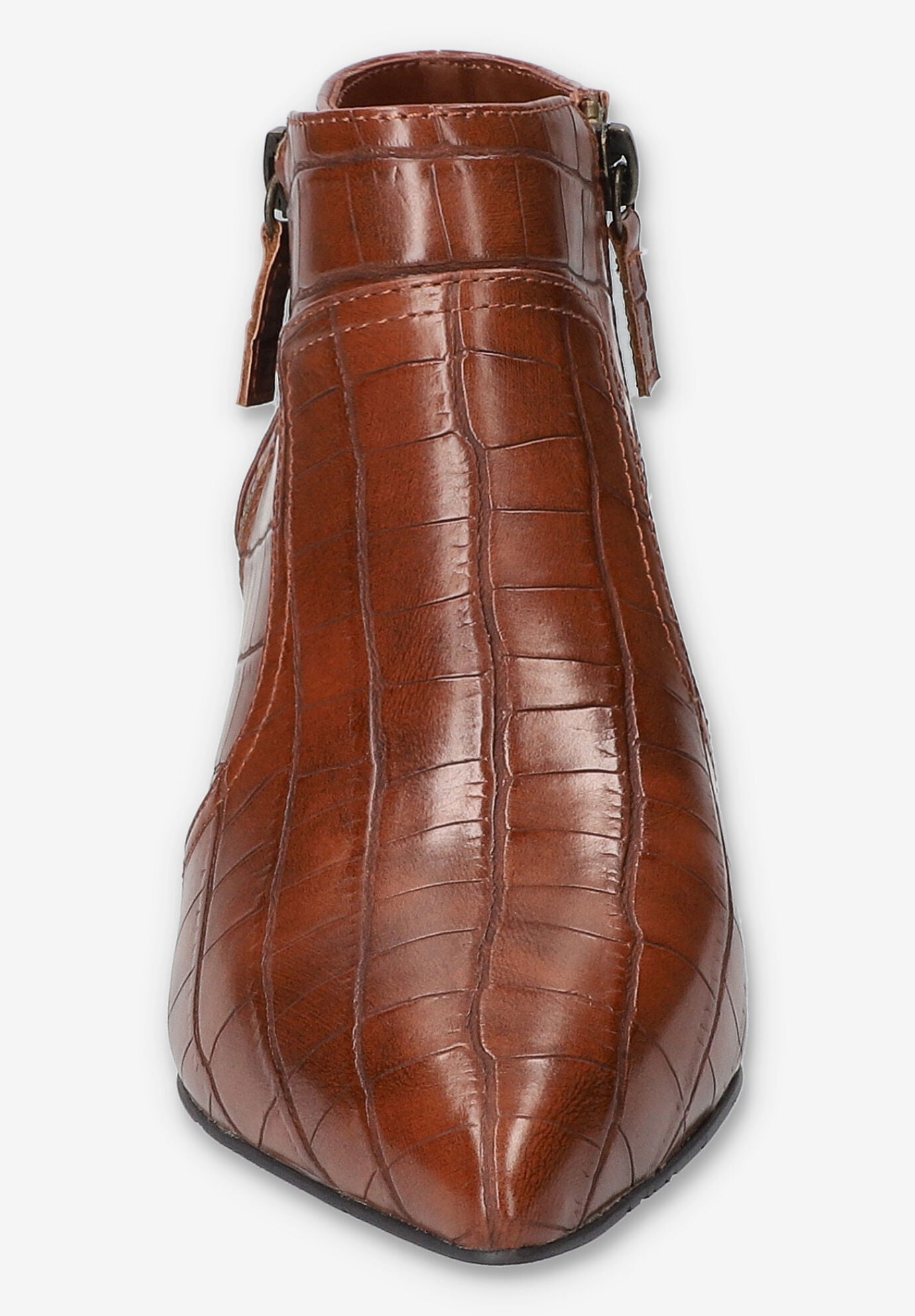 Annalee Dress Ankle Boot, TAN CROCO, alternate image number 3