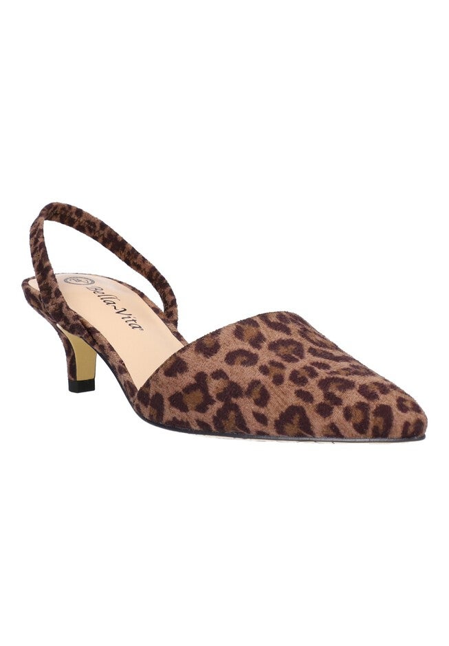 Sarah Ii Pump , LEOPARD SUEDE, hi-res image number null