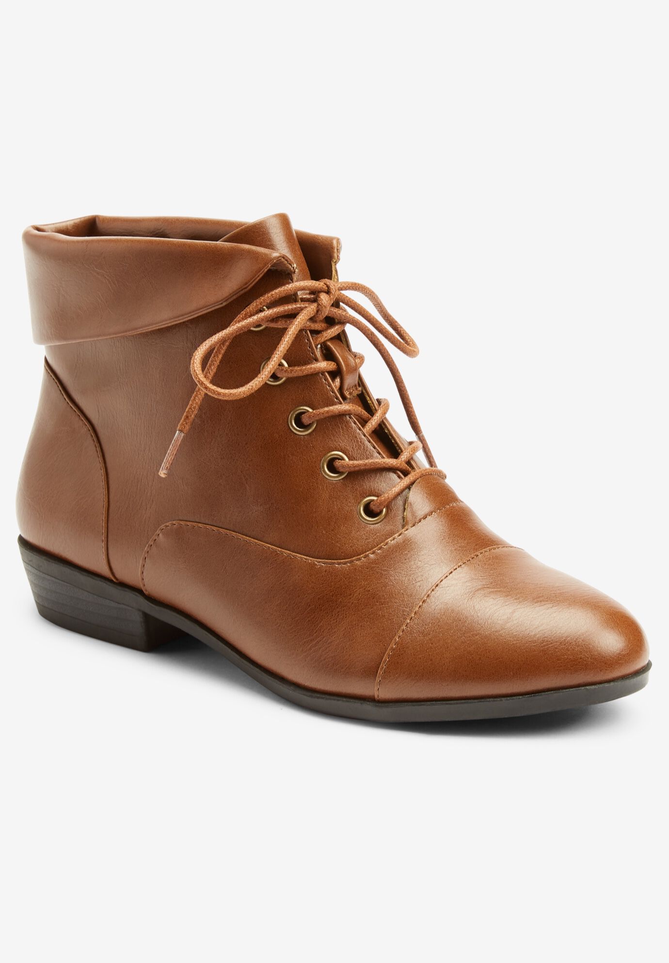wide width wedge ankle boots