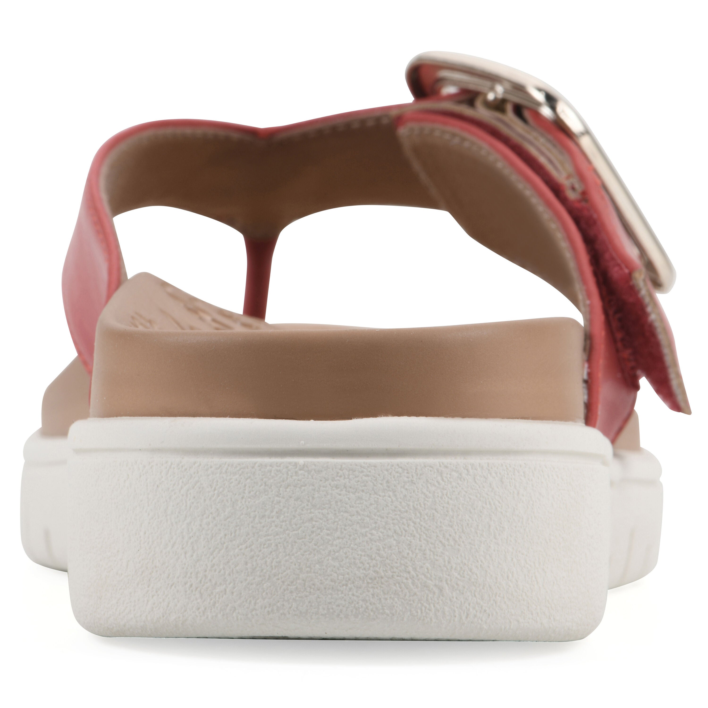 Nalla FOM Recovery Thong Sandal, CRUELLA RED SMOOTH, on-hover image number 1