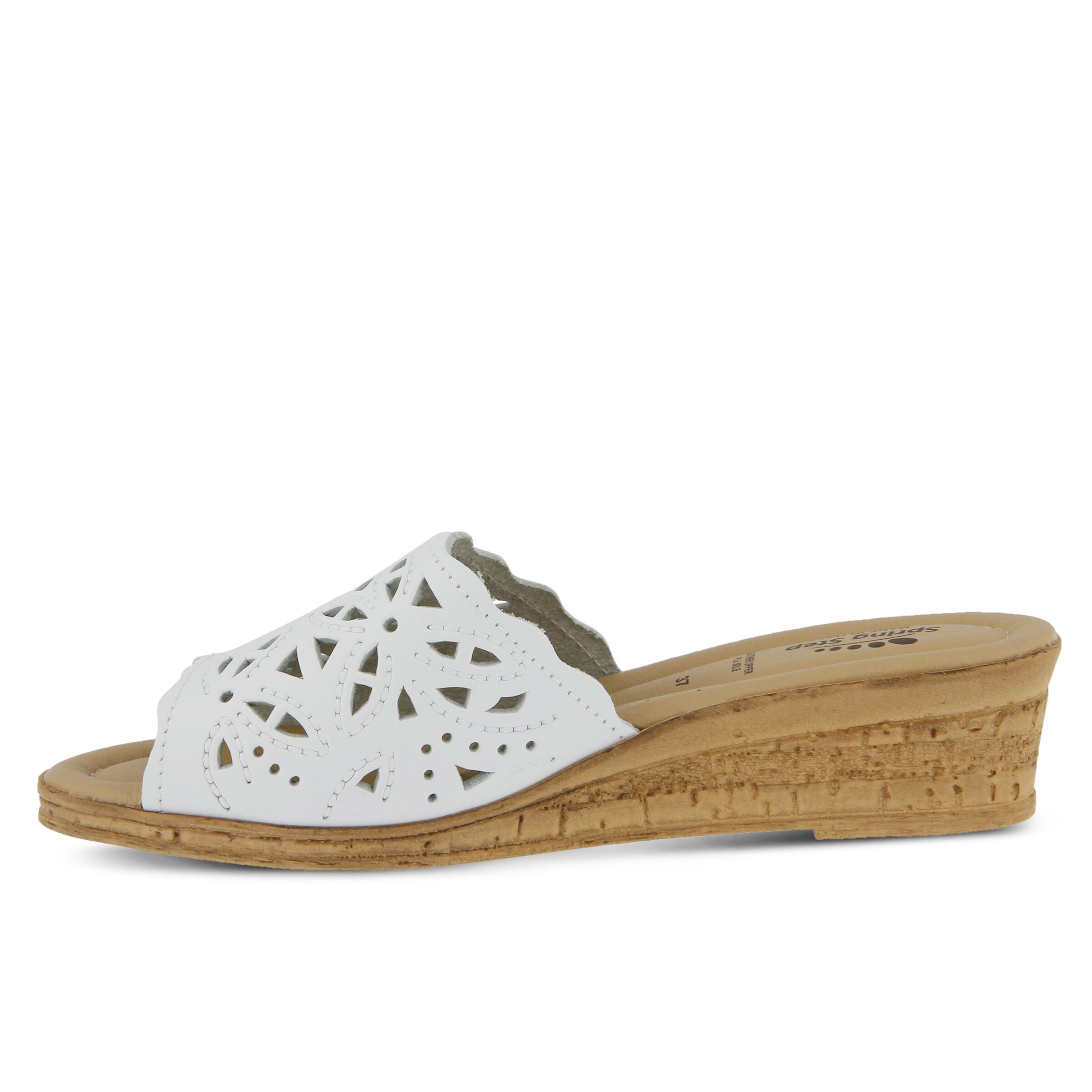 Estella Sandal, WHITE, alternate image number 2