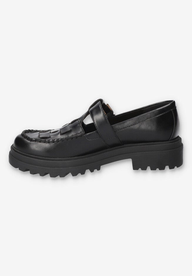 Makell Comfort Lug Loafer, BLACK, alternate image number 4
