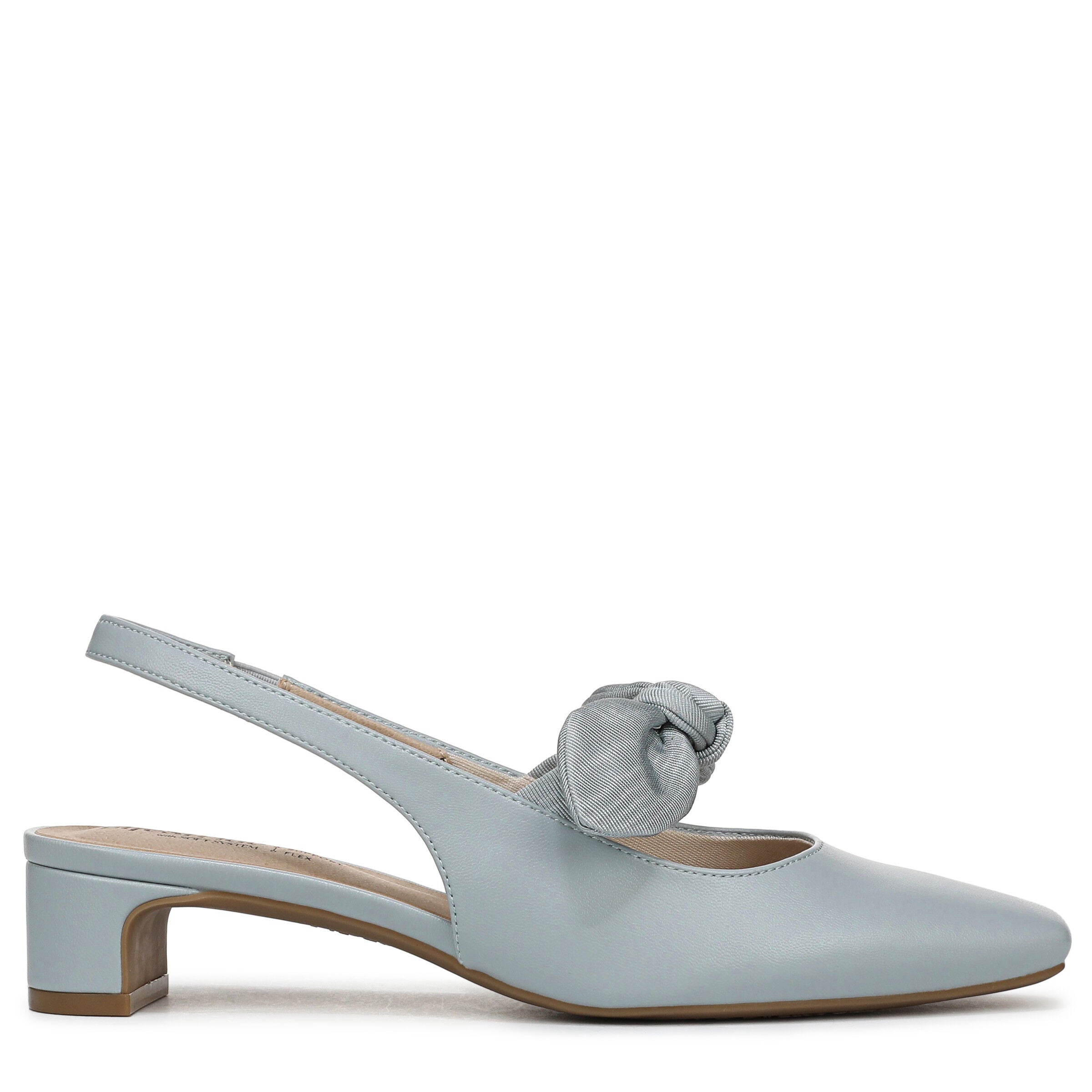 Lucia Slingback Pump, PEARL BLUE, alternate image number 3