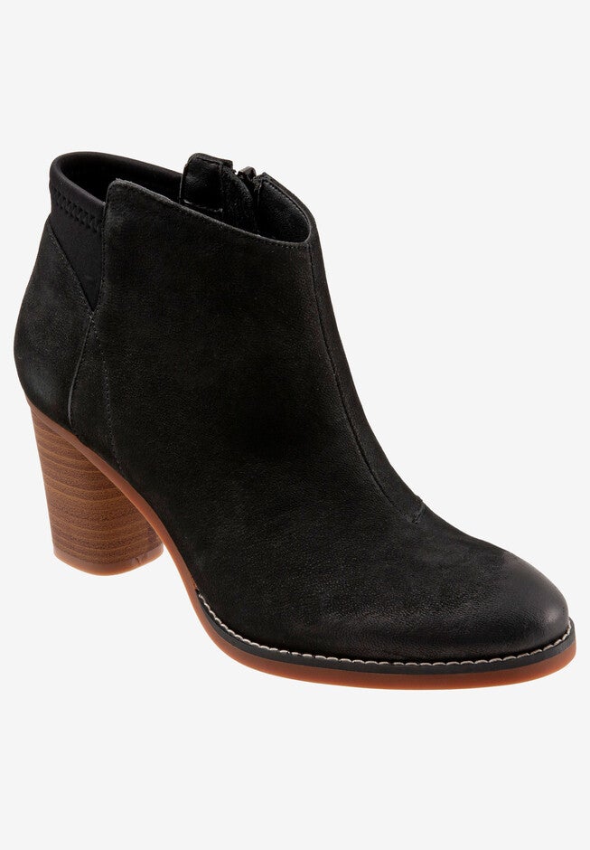 Kora Bootie   , BLACK NUBUCK, hi-res image number 0