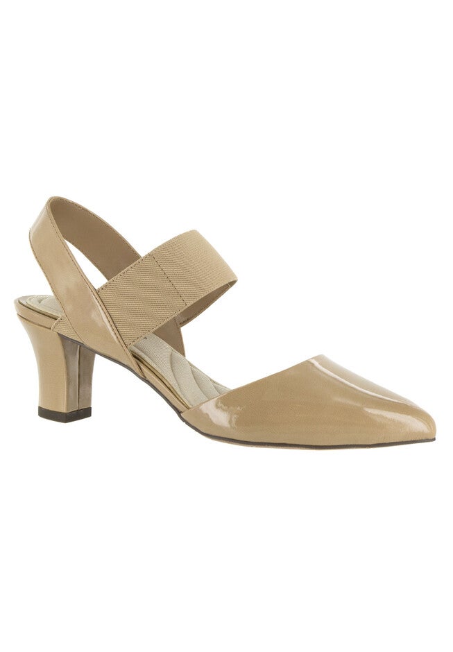 Vibrant Pumps by Easy Street®, NUDE PATENT, hi-res image number null