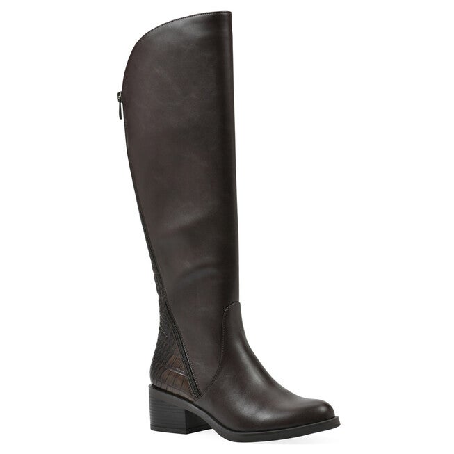 Cushaw Wide Calf Tall Shaft Boot, BROWN, hi-res image number null