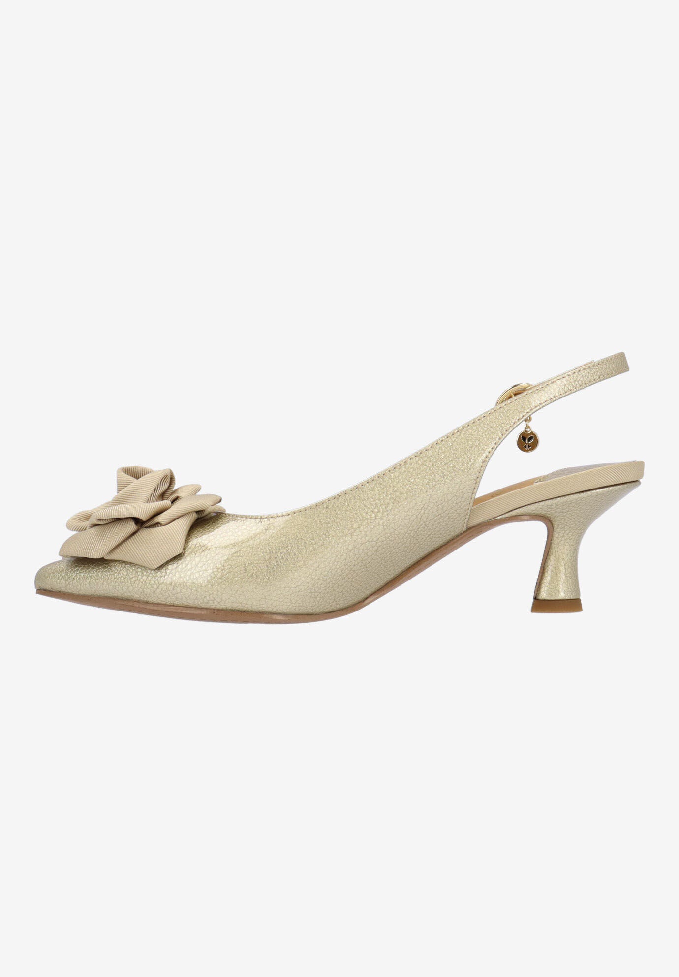 Kendry Slingback Pump, TAUPE, alternate image number 4