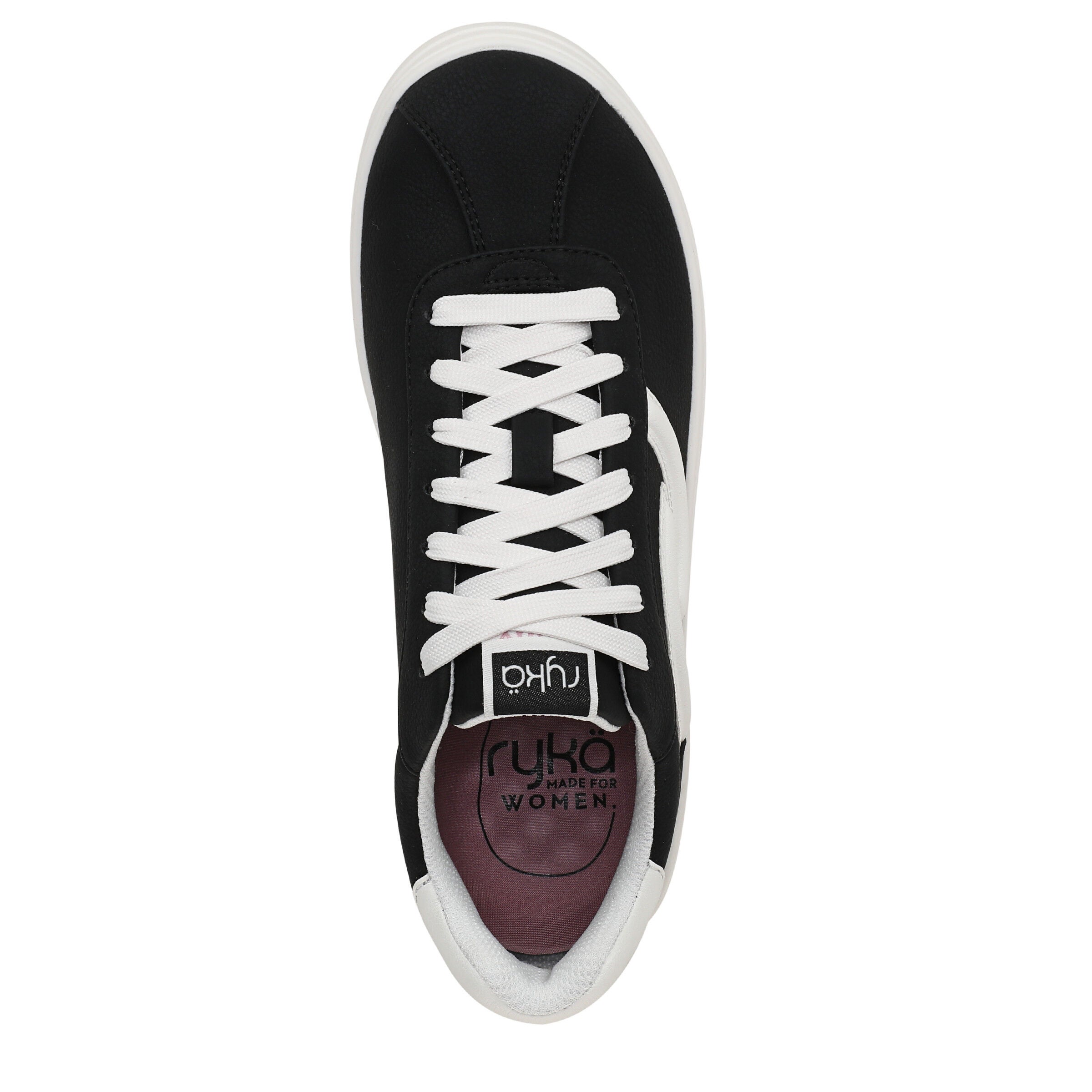 Viv Max Lace Up Sneaker, BLACK, alternate image number 6