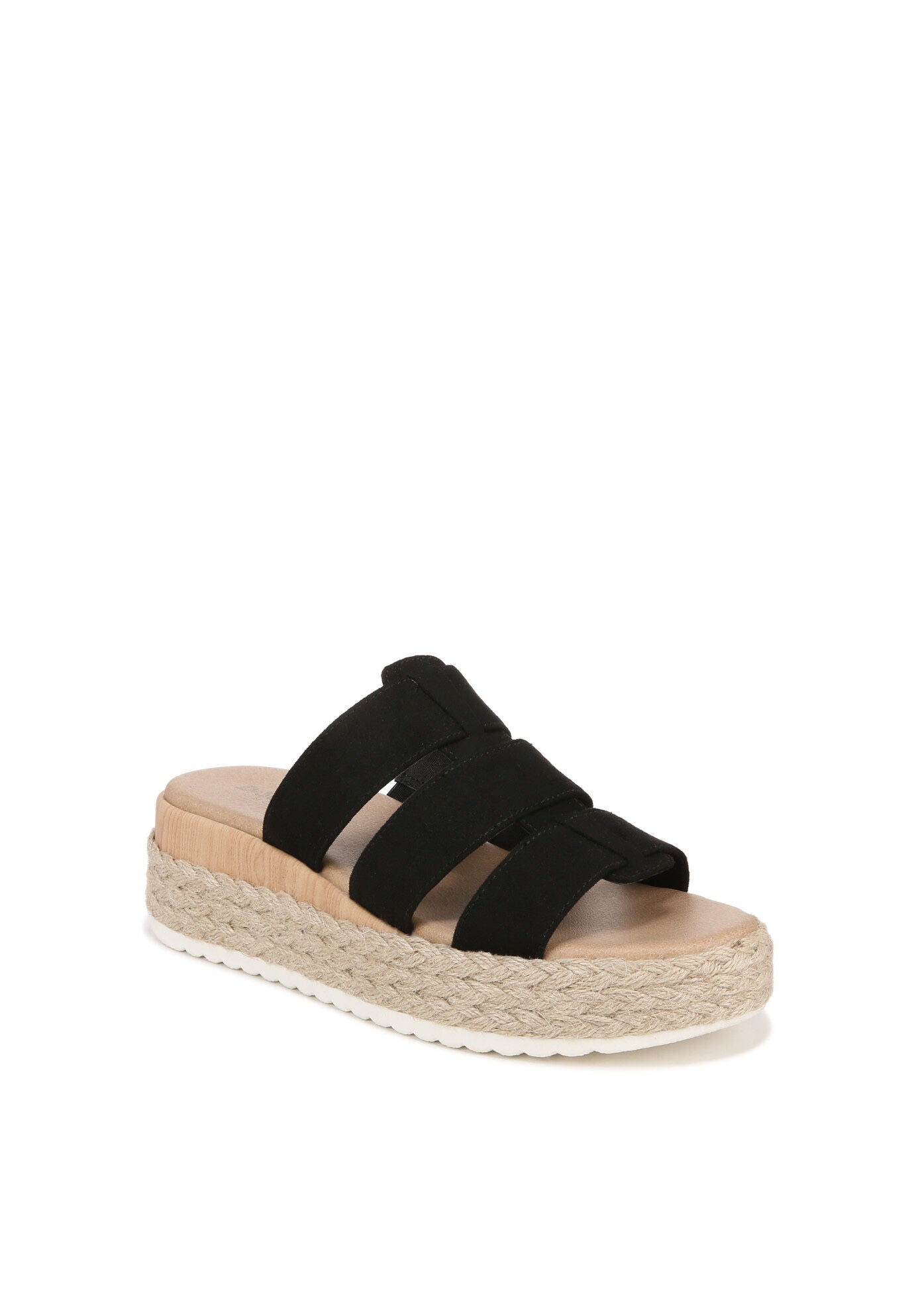 Electric Slide Sandal, BLACK FABRIC, hi-res image number 0