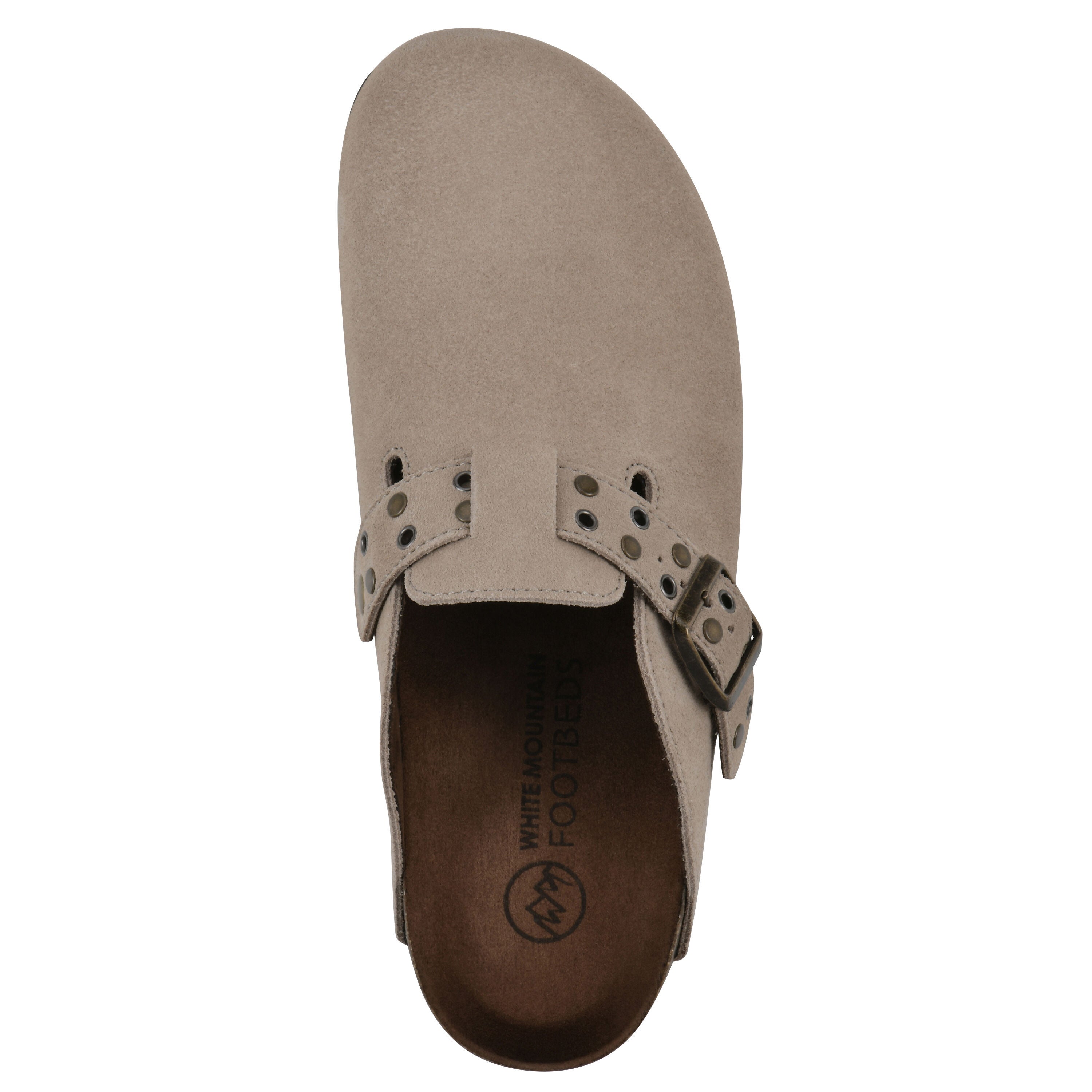 Benben Footbeds Clog, SANDAL WOOD SUEDE, alternate image number 4