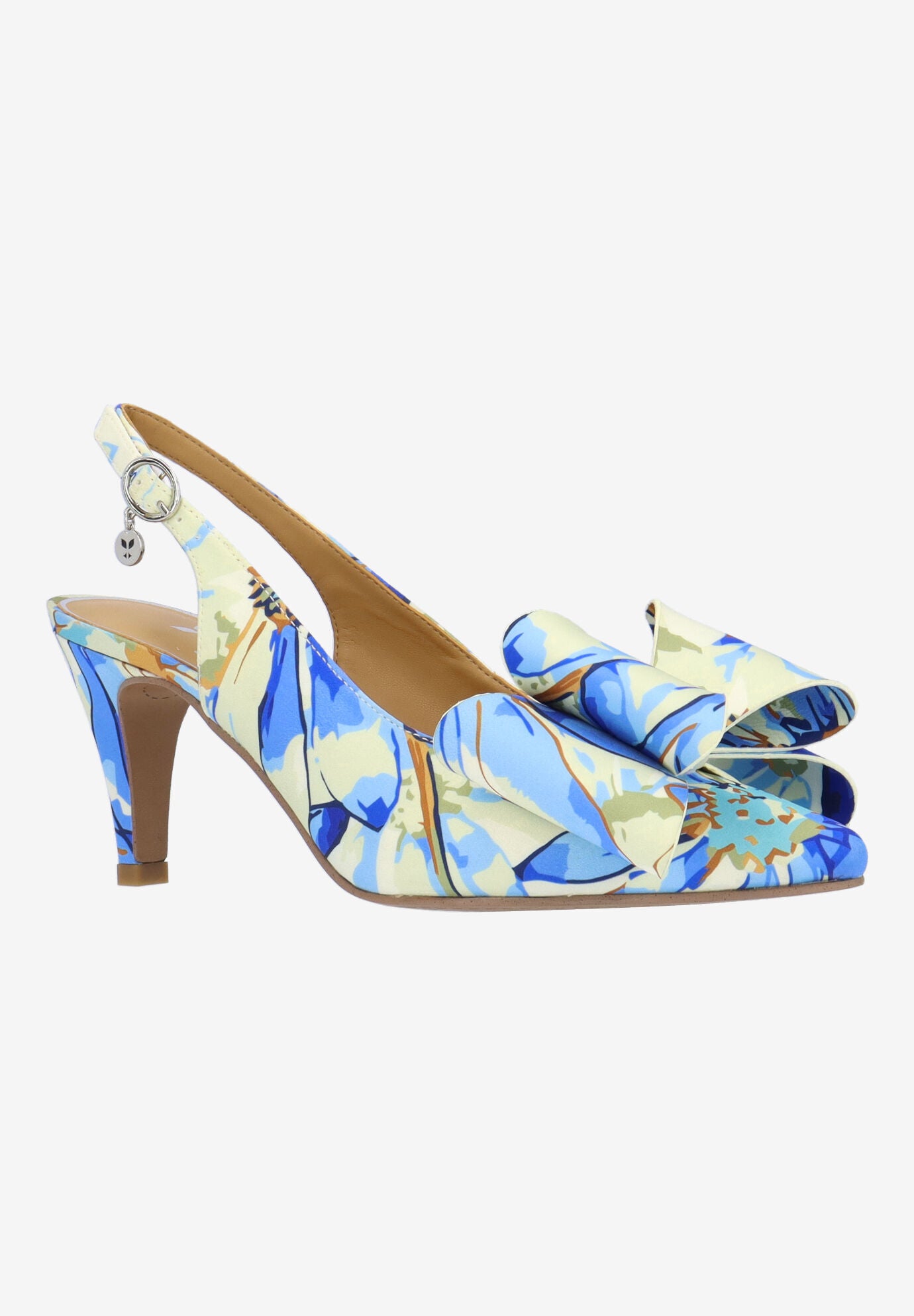 Lysara Slingback Pump, BLUE CREAM, hi-res image number 0