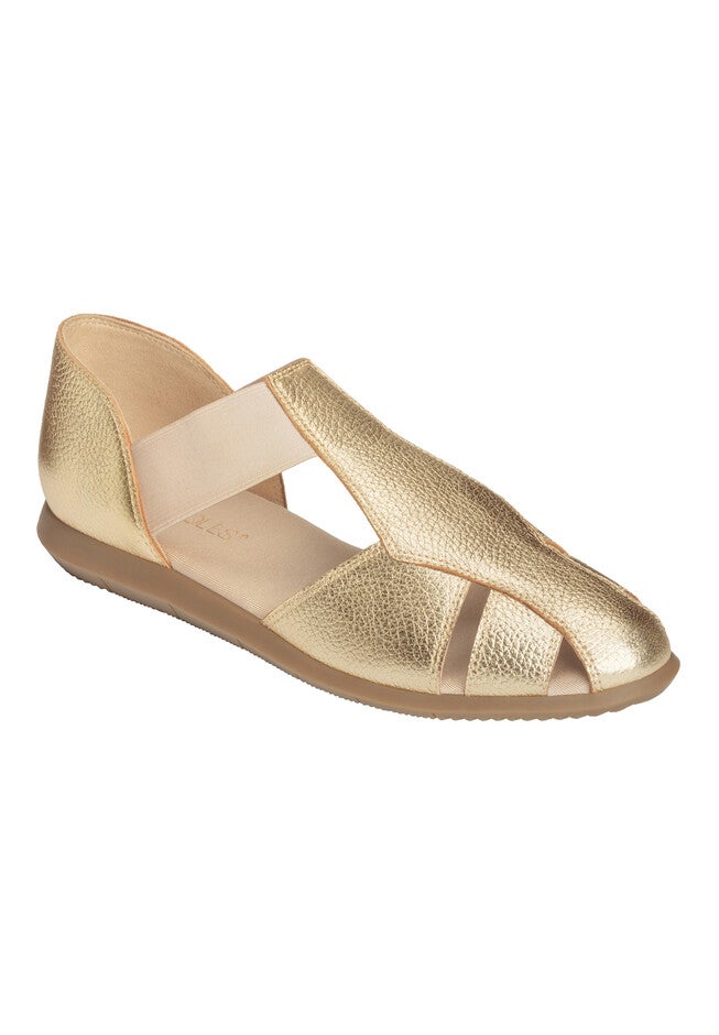 Believe Flats by Aerosoles®, GOLD LEATHER, hi-res image number null