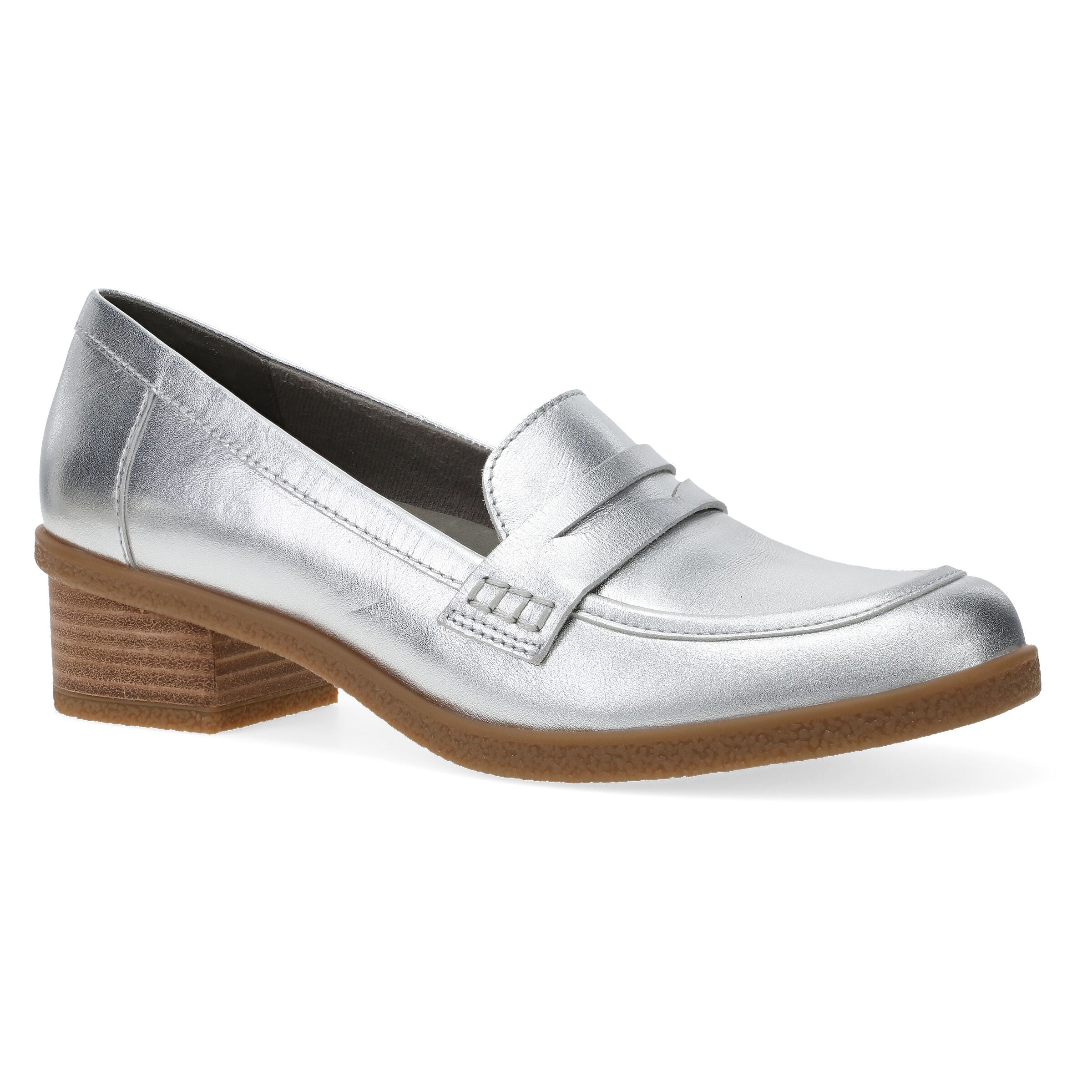 Danica Slip On Loafer, SILVER, hi-res image number 0