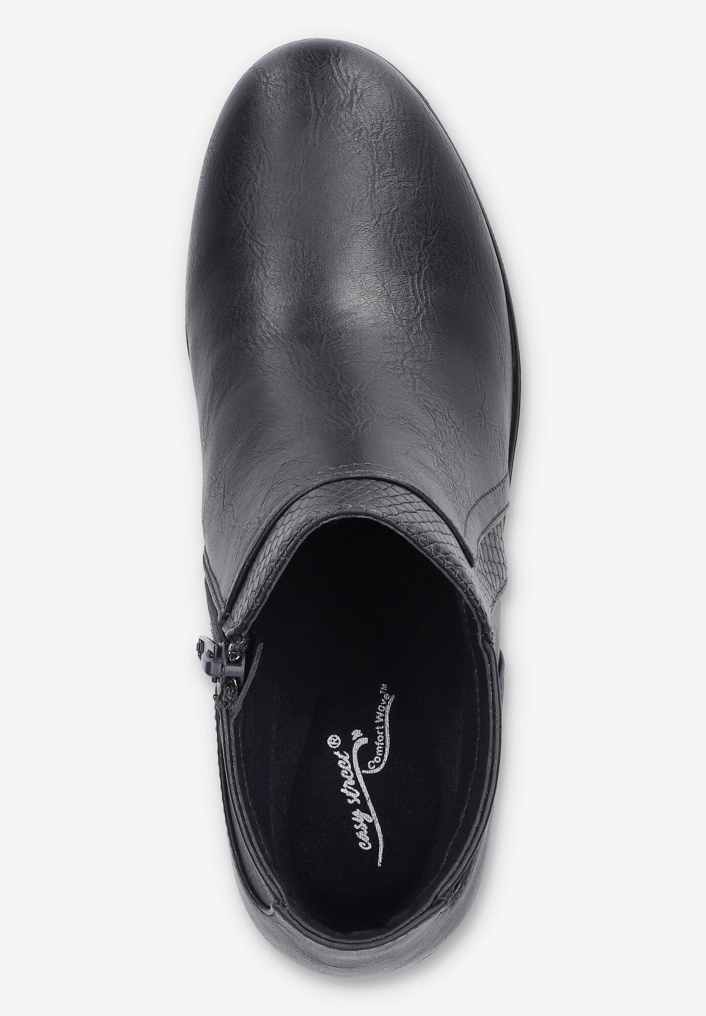 Langley Ankle Boot, NAVY SNAKE, alternate image number 6