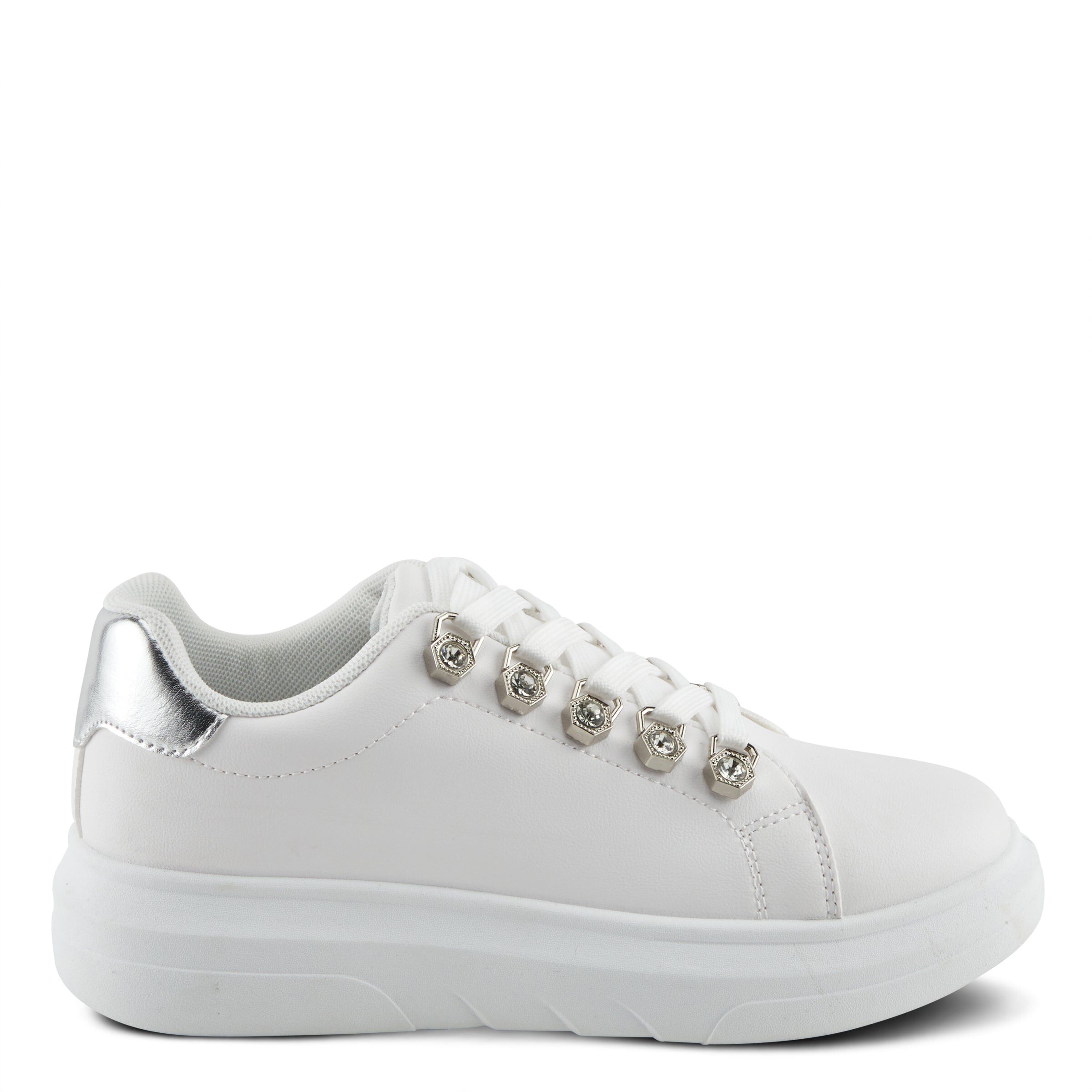 Leontine Fashion Sneaker, WHITE, alternate image number 5
