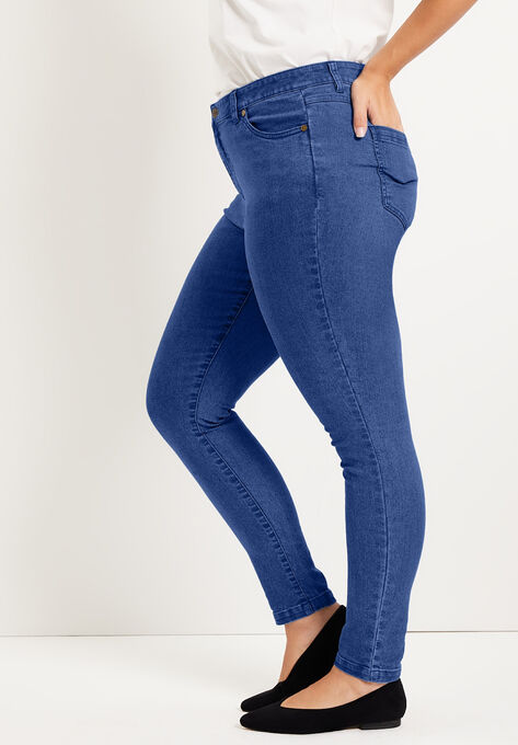 Curvie Fit Skinny Jeans, , alternate image number null