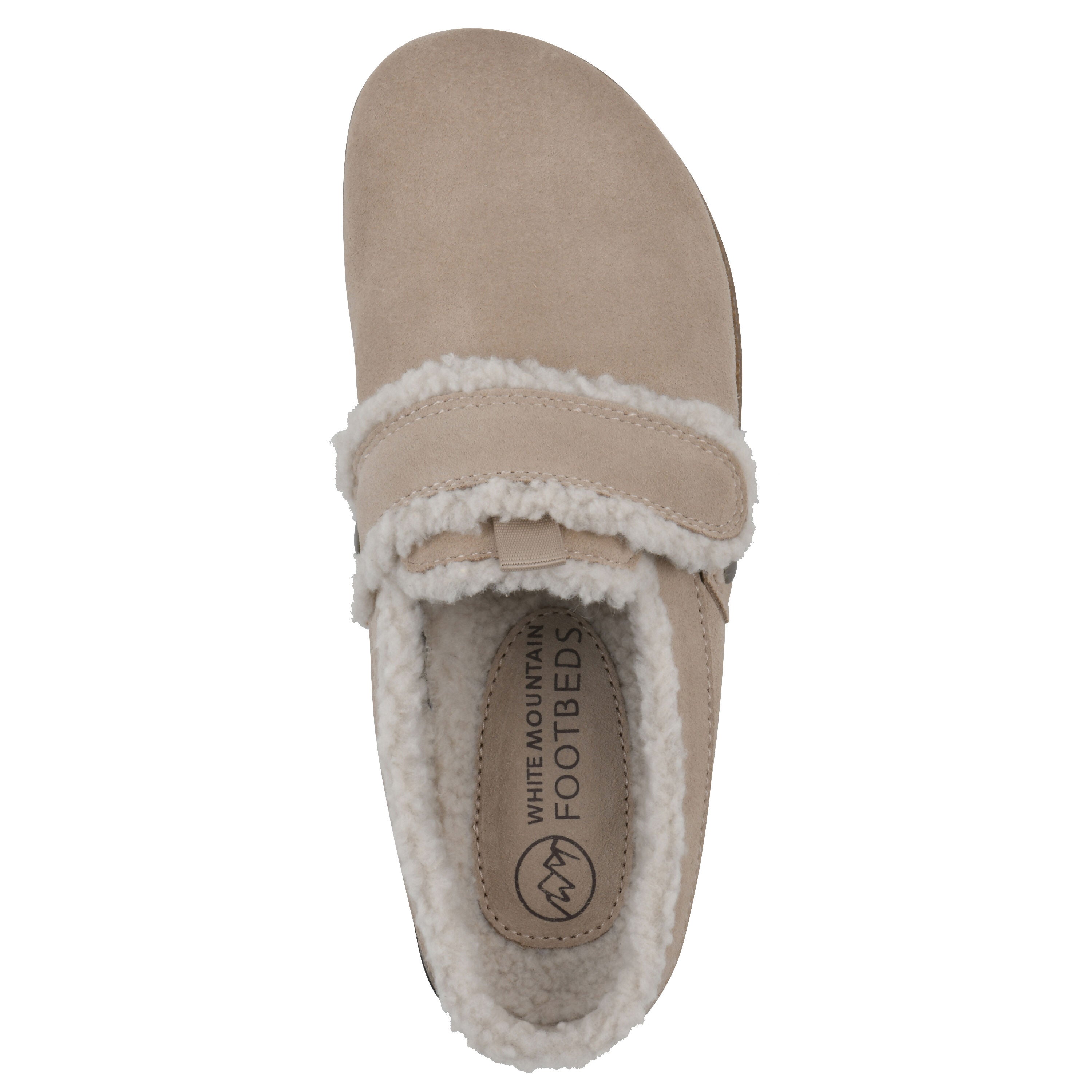 Baylen Footbeds Clog, SANDAL WOOD SUEDE, alternate image number 4