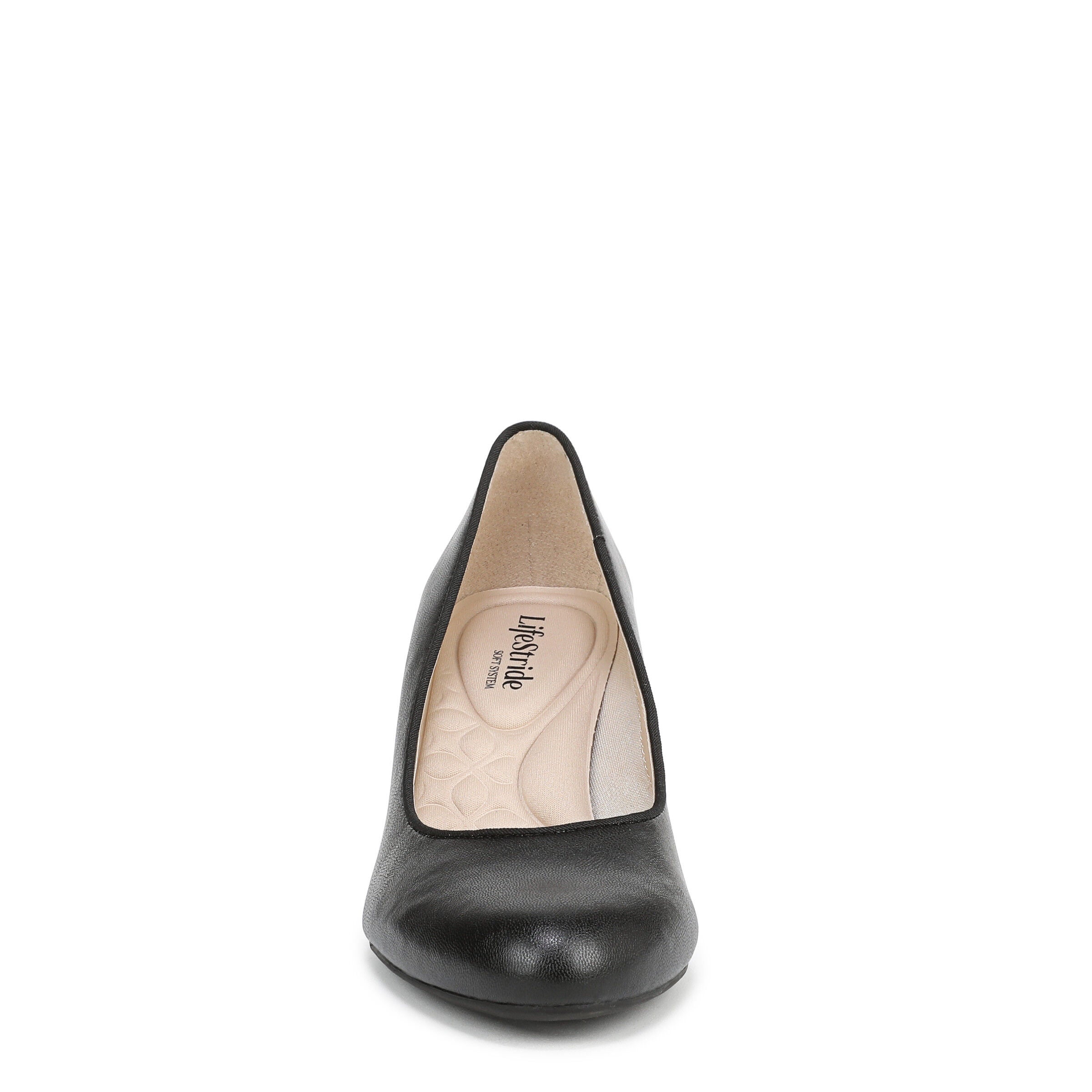 Parigi Plus Pump, BLACK FAUX LEATHER, alternate image number 4