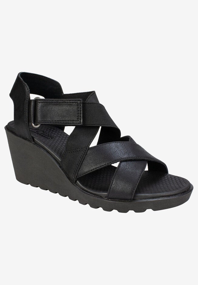 Esther Sandal , BLACK NUBUCK, hi-res image number null