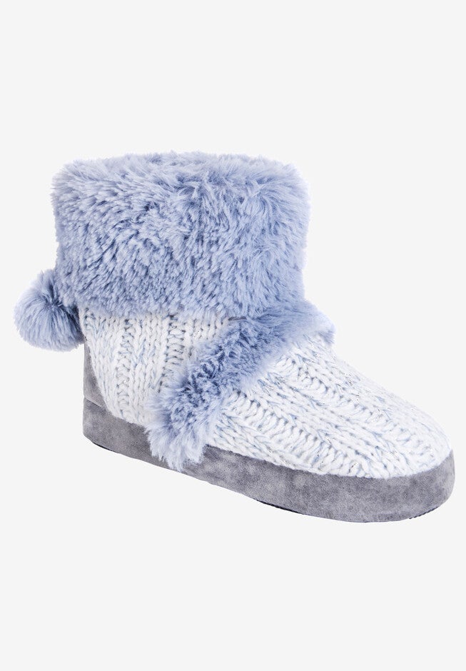 Penelope Slipper by Muk Luks, BLUE, hi-res image number null
