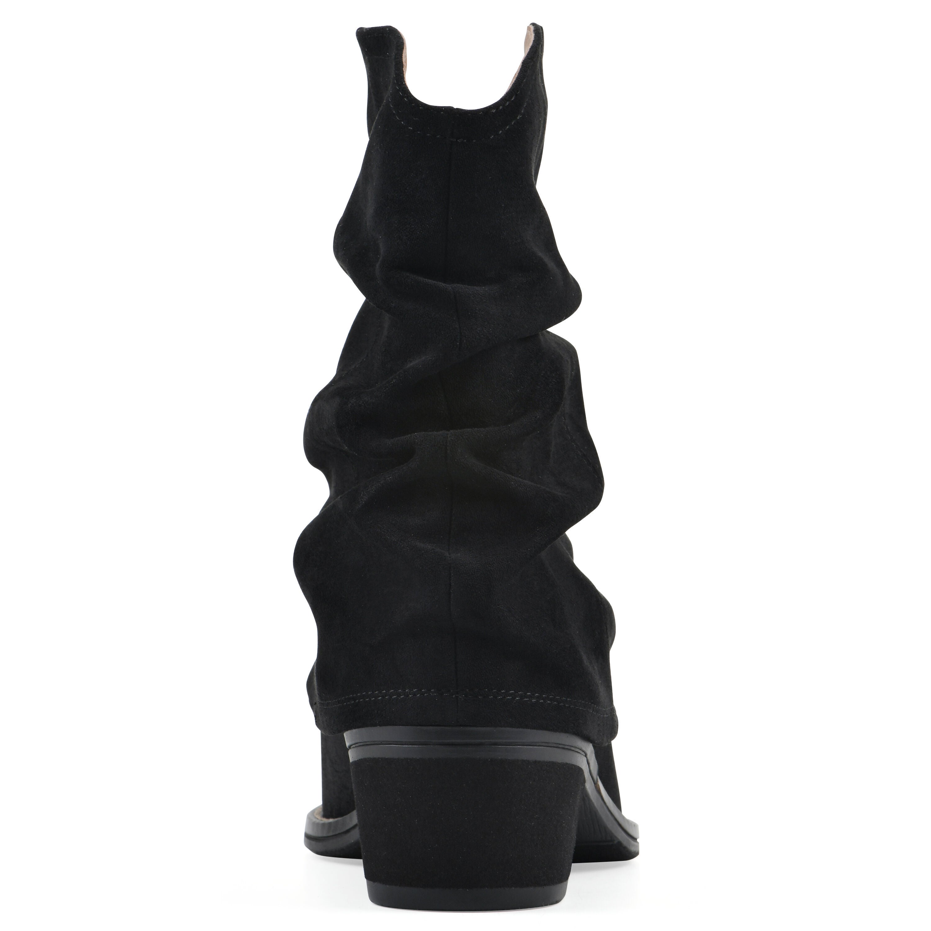 Alden Mid Calf Western Bootie, BLACK FABRIC, on-hover image number 1