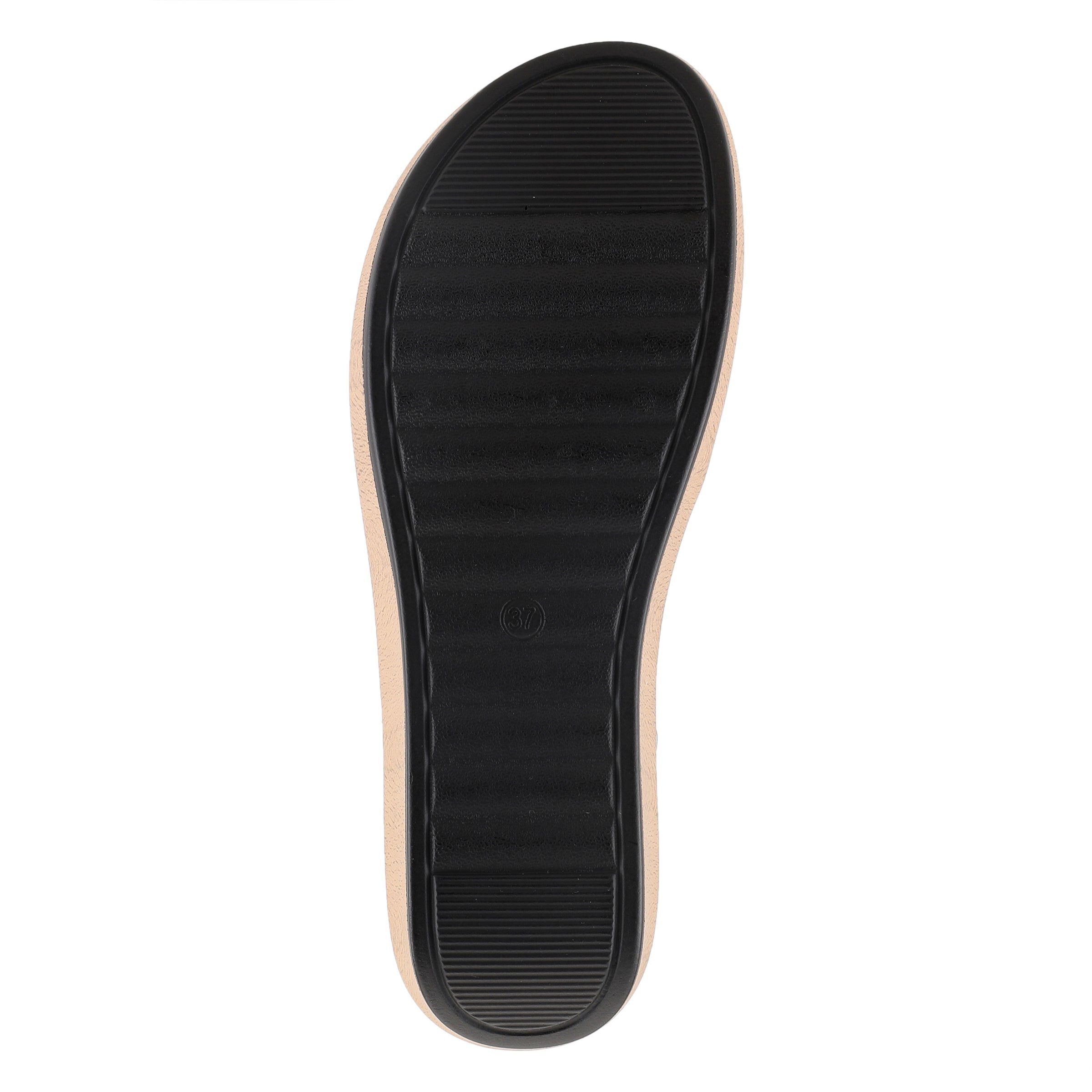 Spelta Platform Sandal, BLACK, alternate image number 5