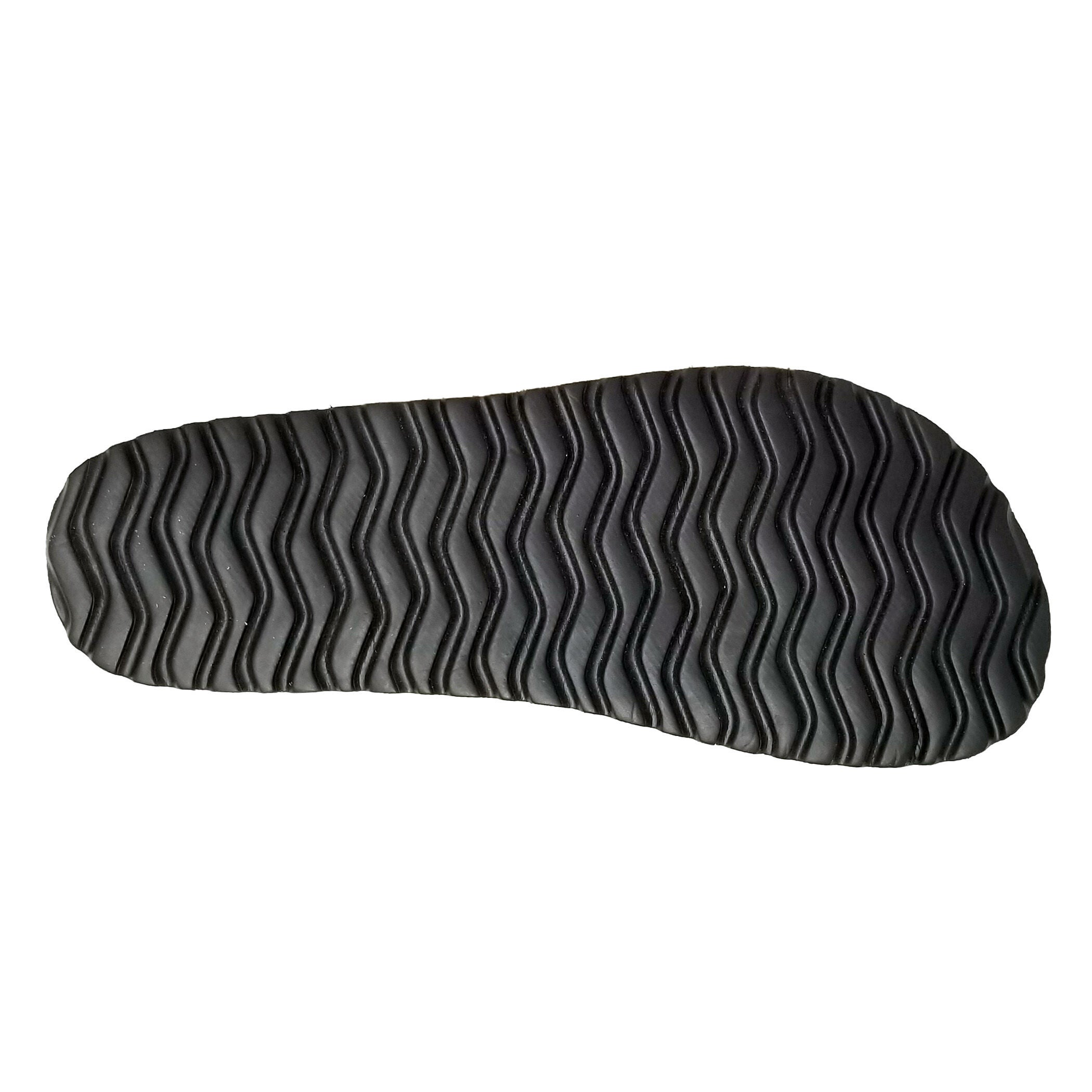 Leather Criss Cross Footbed Sandal, BLACK, alternate image number 4