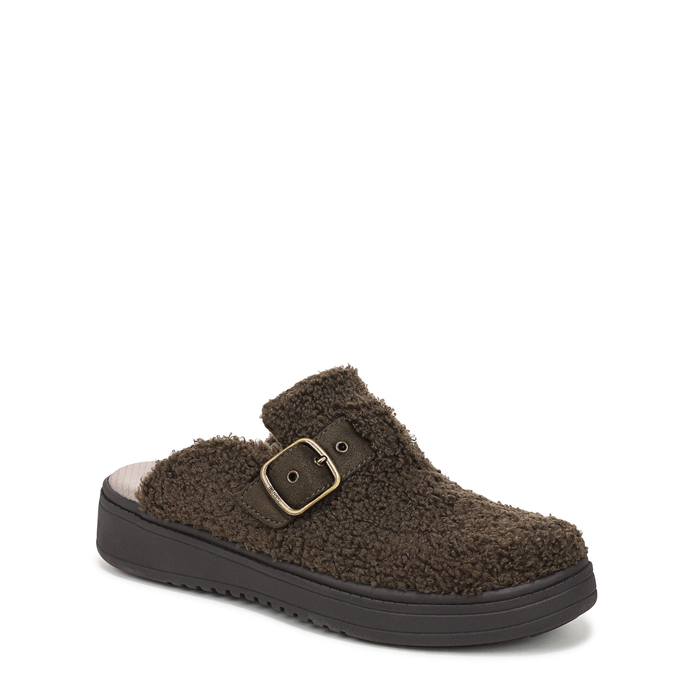 Vibe Cozy Slip-On Clog, ARMY GREEN, hi-res image number 0