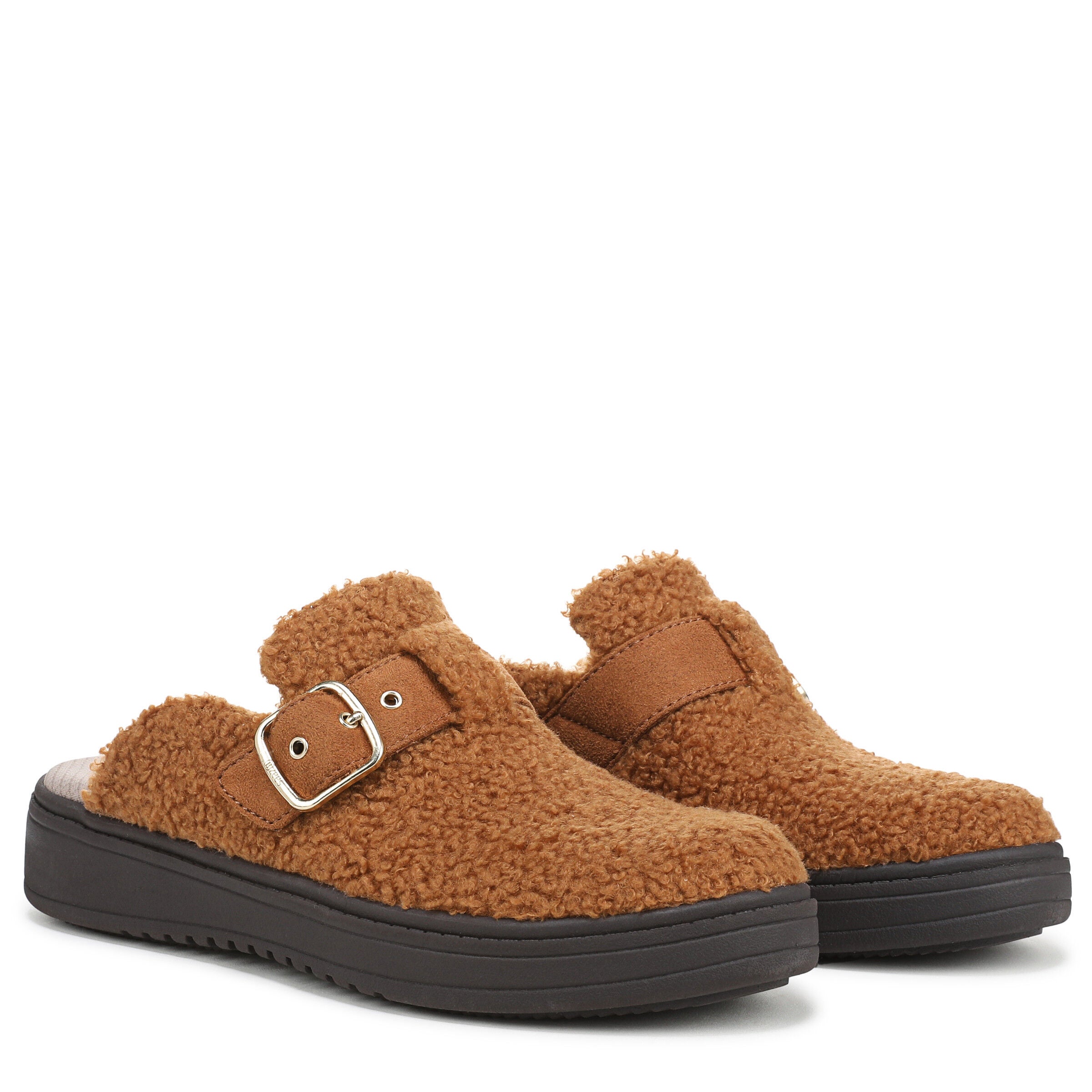 Vibe Cozy Slip-On Clog, DARK HONEY BROWN, alternate image number 2
