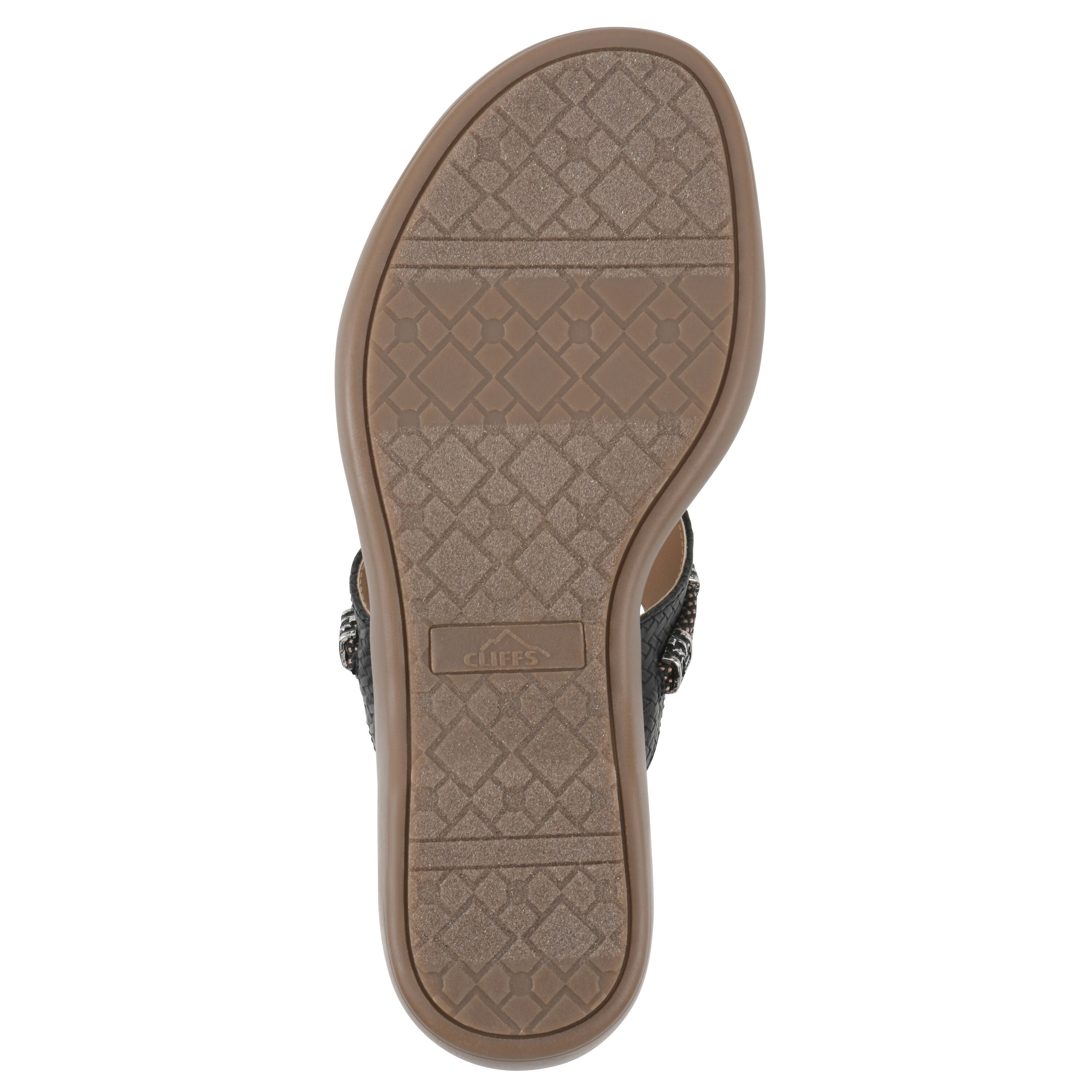 Bainah Thong Sandal, BLACK WOVEN, alternate image number 5