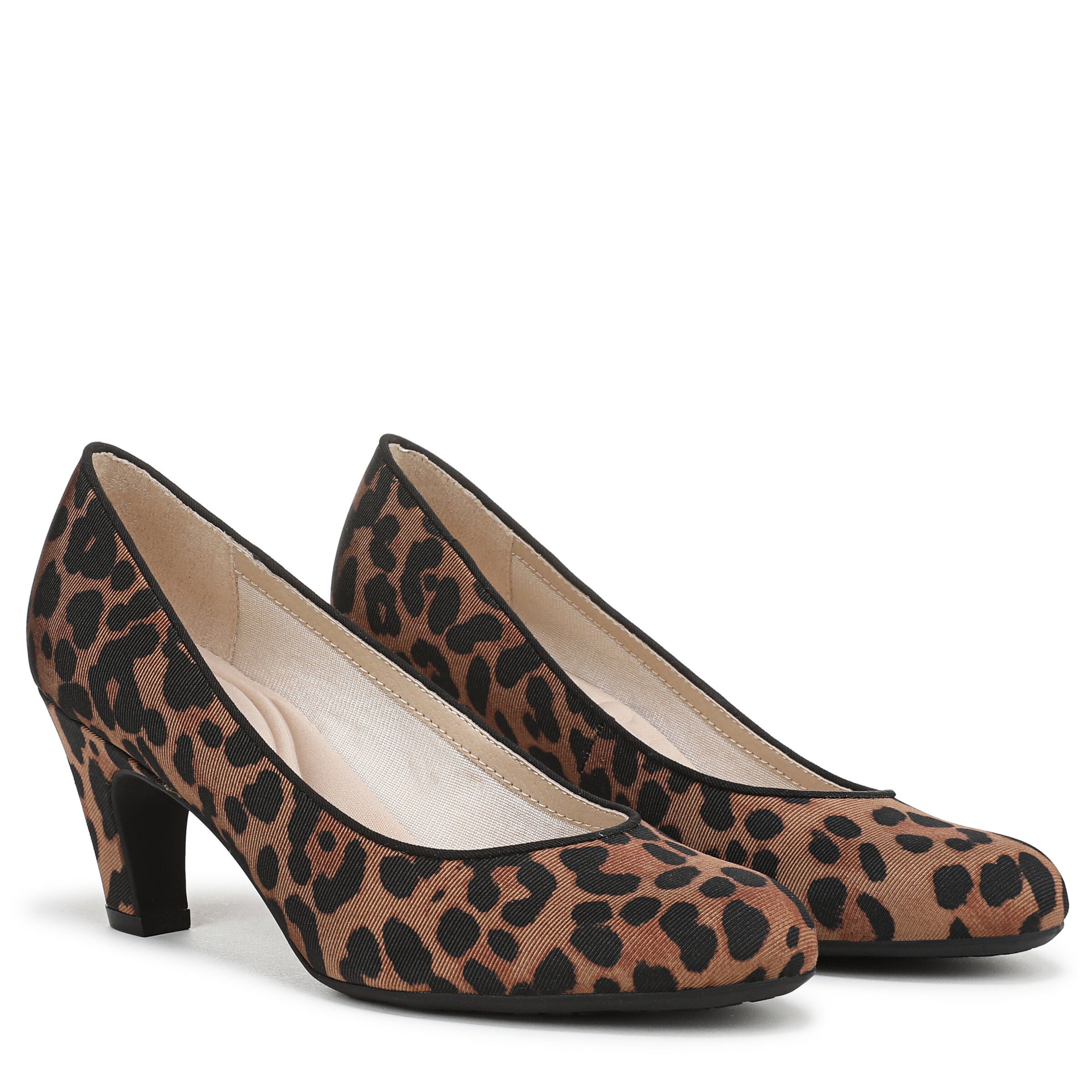 Parigi Plus Pump, LEOPARD FABRIC, alternate image number 2