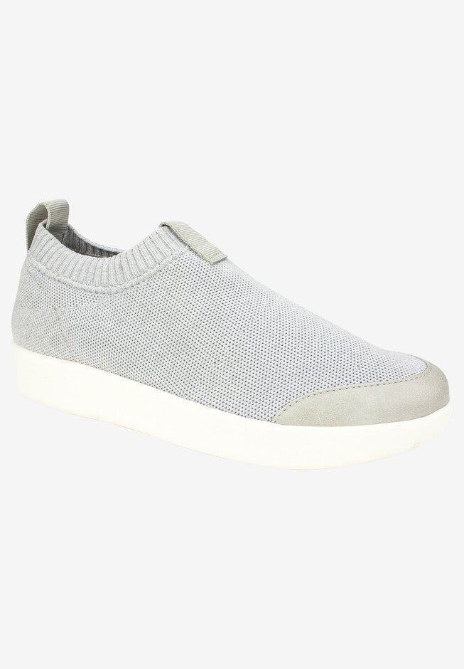 Brexley Sneaker , LT GREY KNIT, hi-res image number null