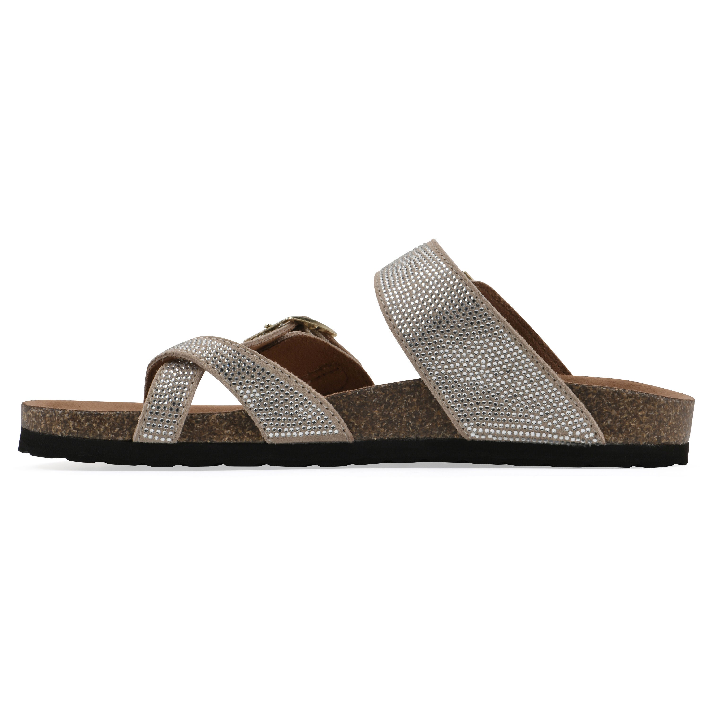 Grays Footbeds Sandal, SANDAL WOOD SUEDE, alternate image number 3