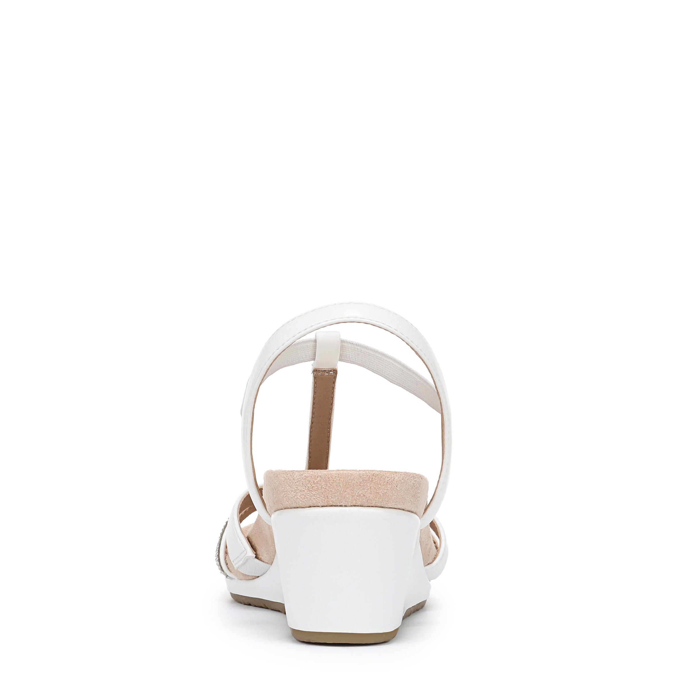 Mimosa Wedge Sandal, WHITE, on-hover image number 1