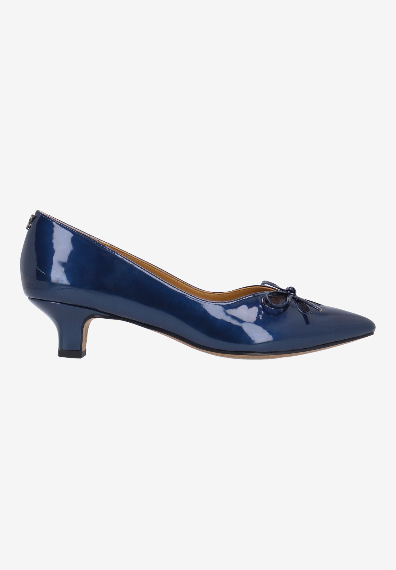 Calinda Slip-On Pump, NAVY, alternate image number 3