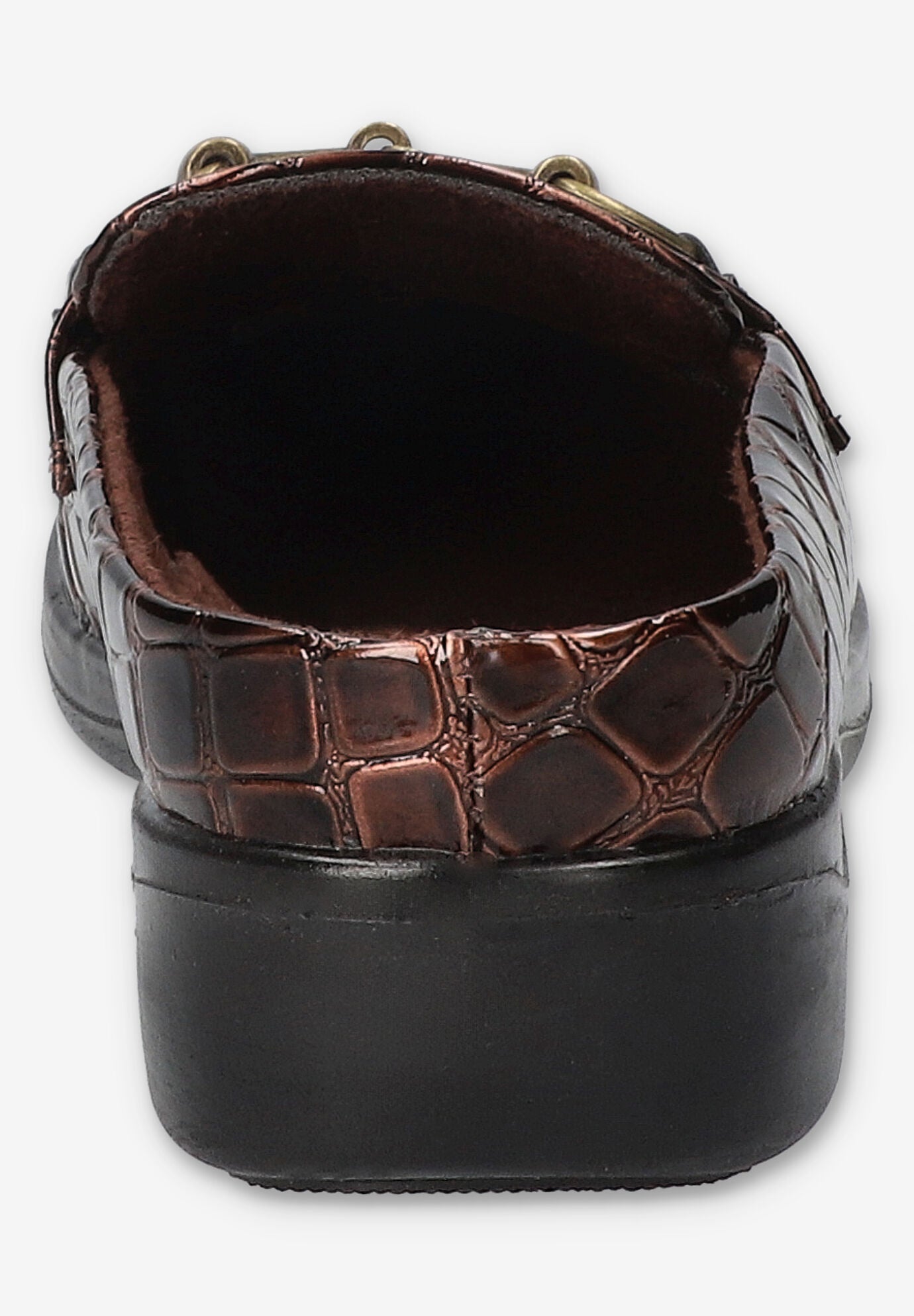 Nell Comfort Mule, BROWN CROCO, on-hover image number 1