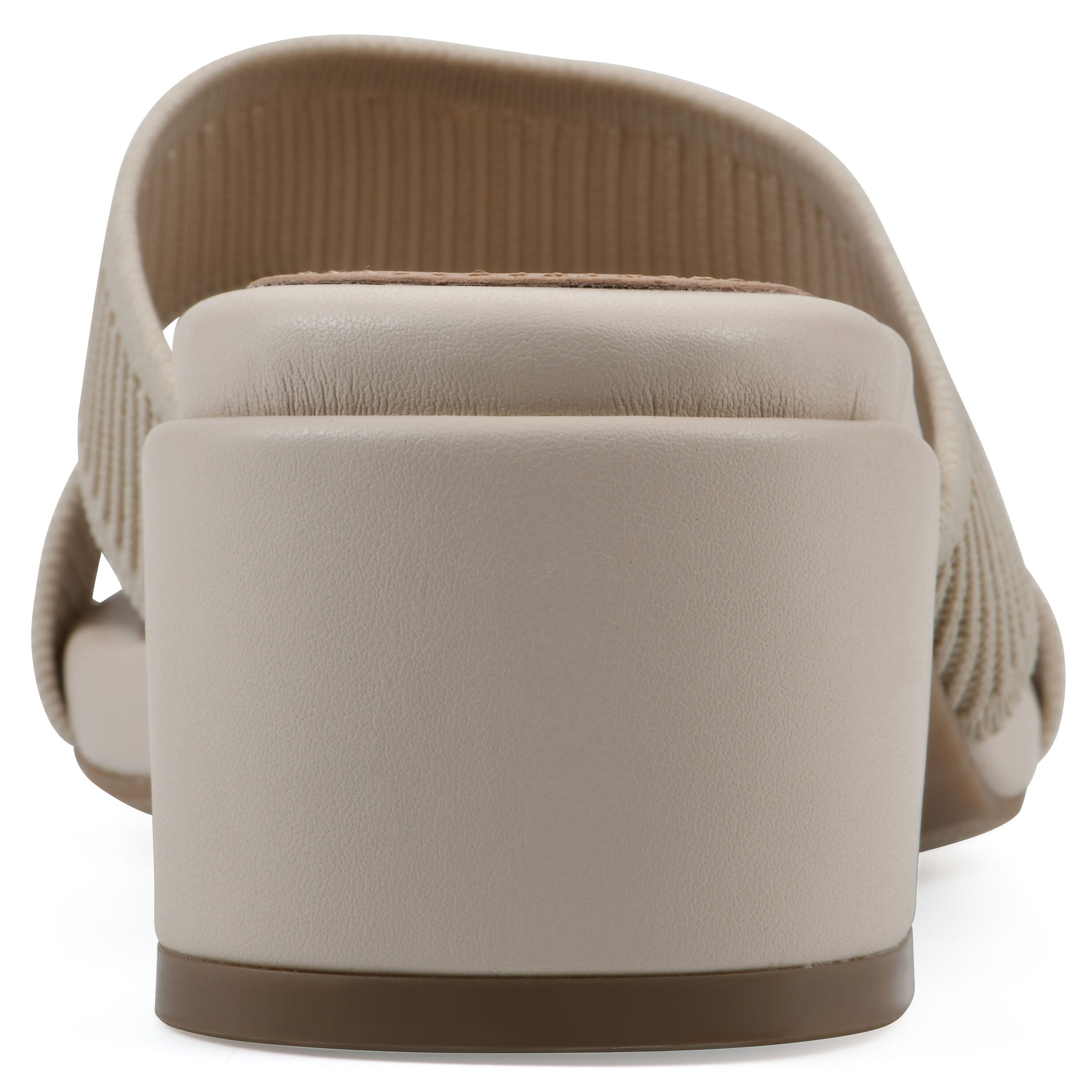 Milled Heeled Sandal, TAUPE FABRIC, on-hover image number 1