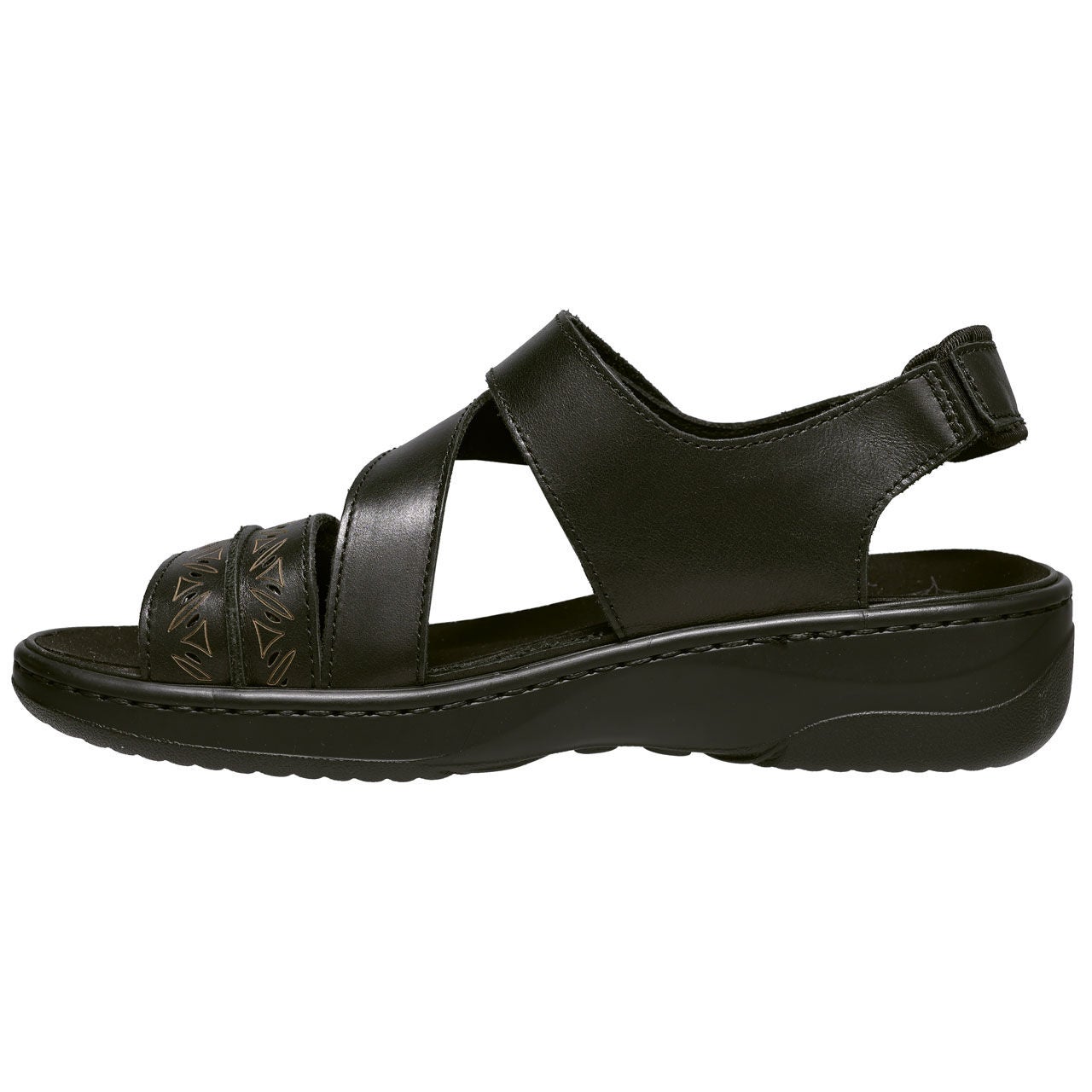 Garnet Sandal, BLACK, alternate image number 4