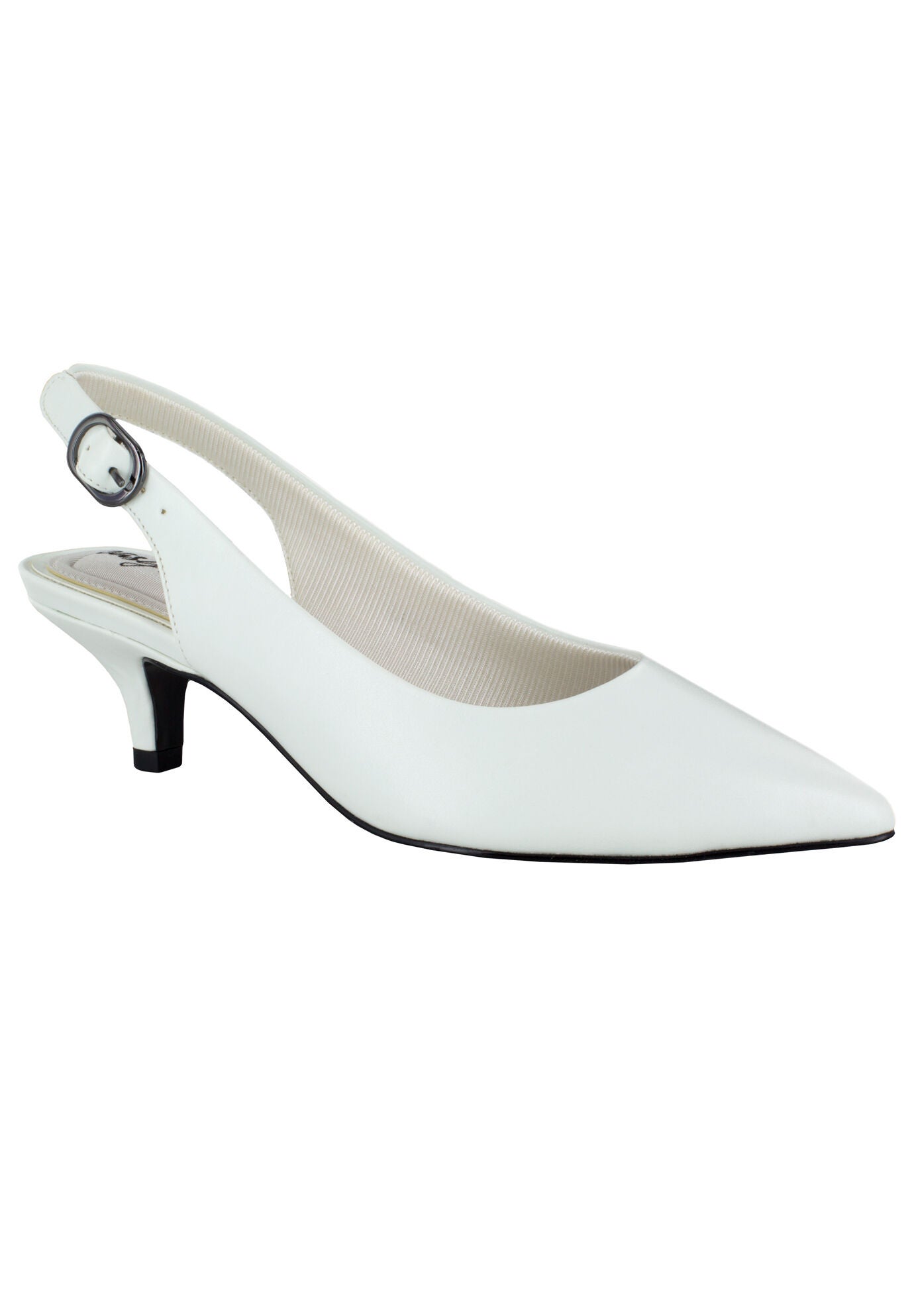 Faye Pumps by Easy Street&reg;, WHITE, hi-res image number 0