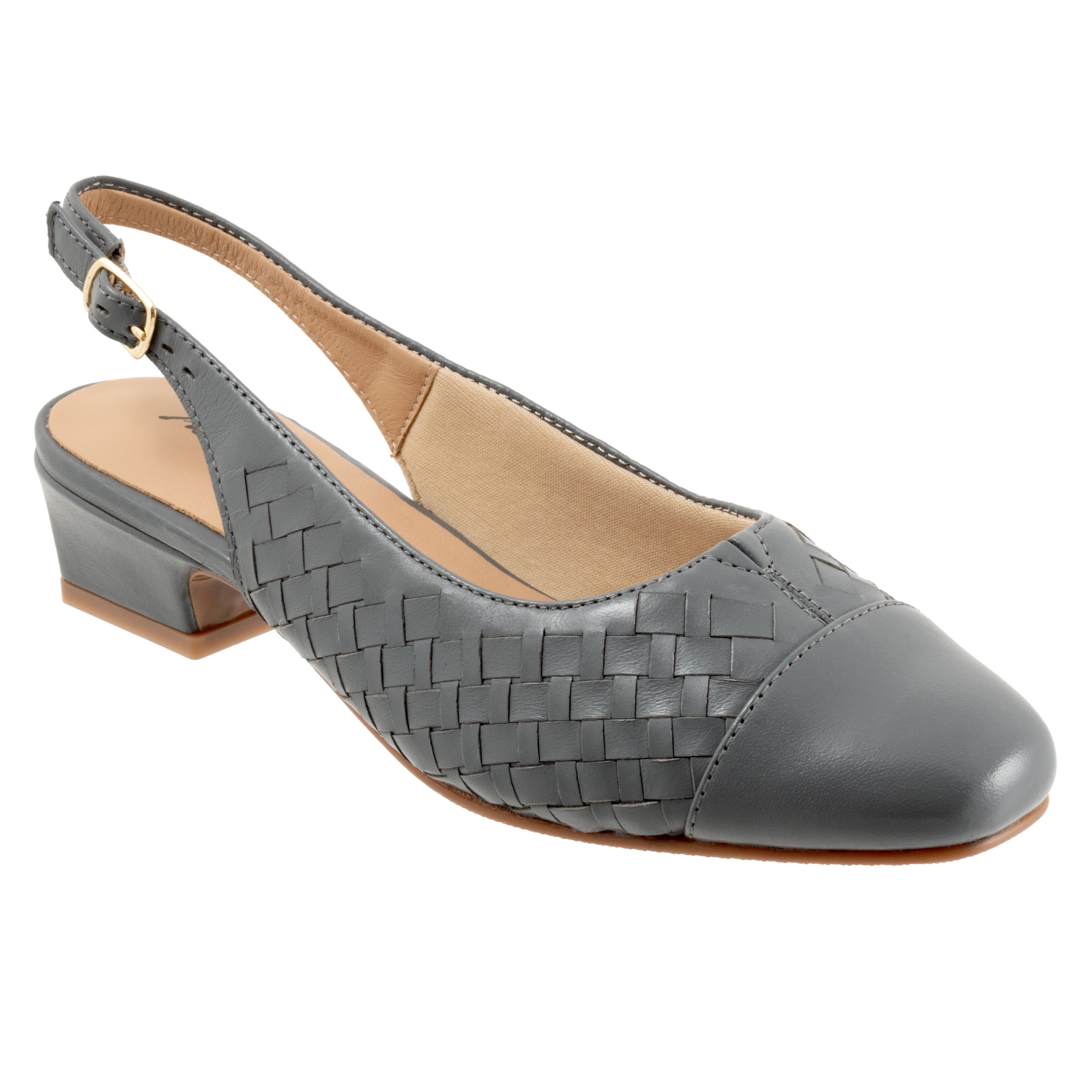 Dea Woven Pump, MID GREY, hi-res image number 0