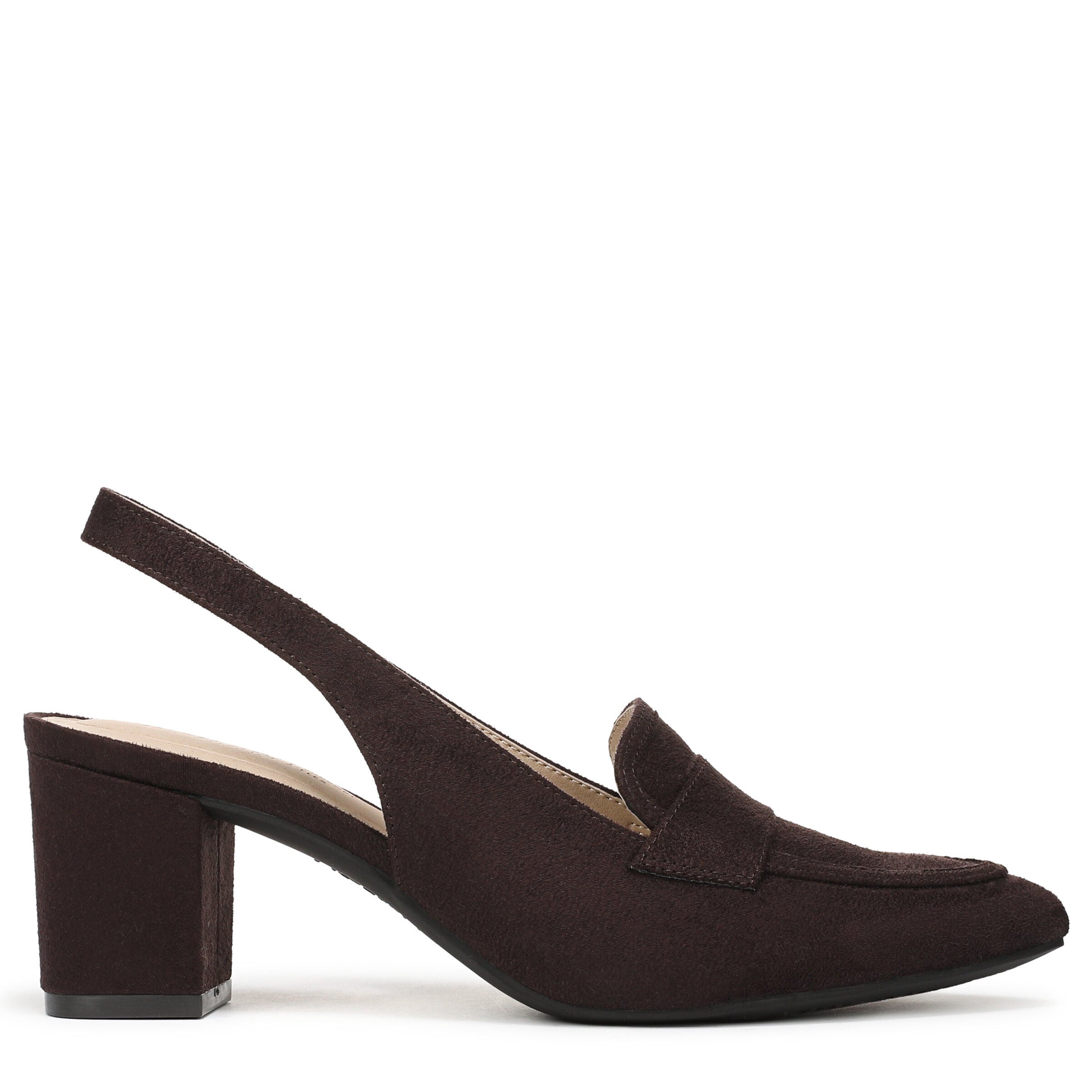 Angel Slingback Pump, DARK CHOCOLATE, alternate image number 3